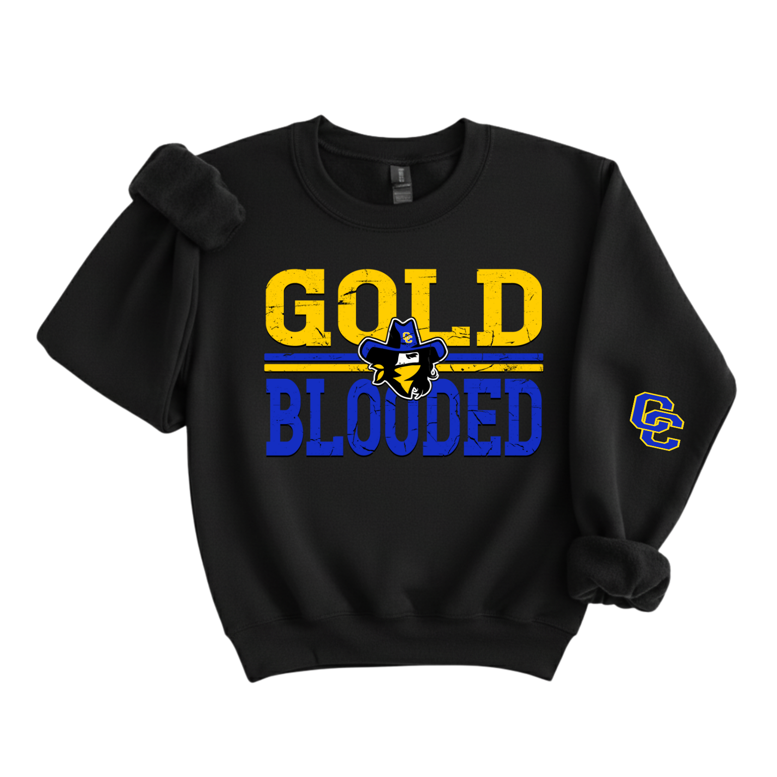 Gold Blooded Cowgirl Crewneck Sweatshirt