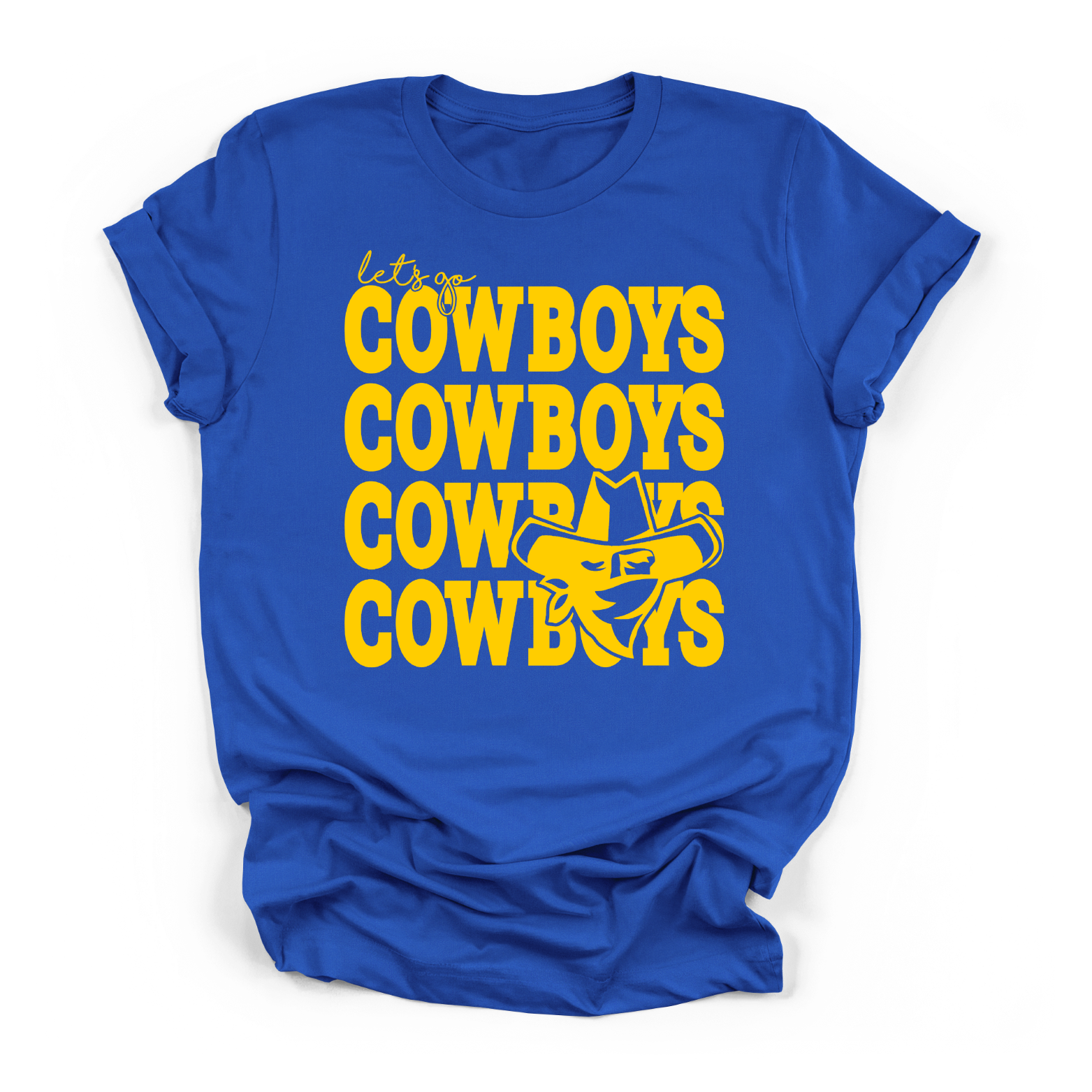 Let's Go Cowboys Tee
