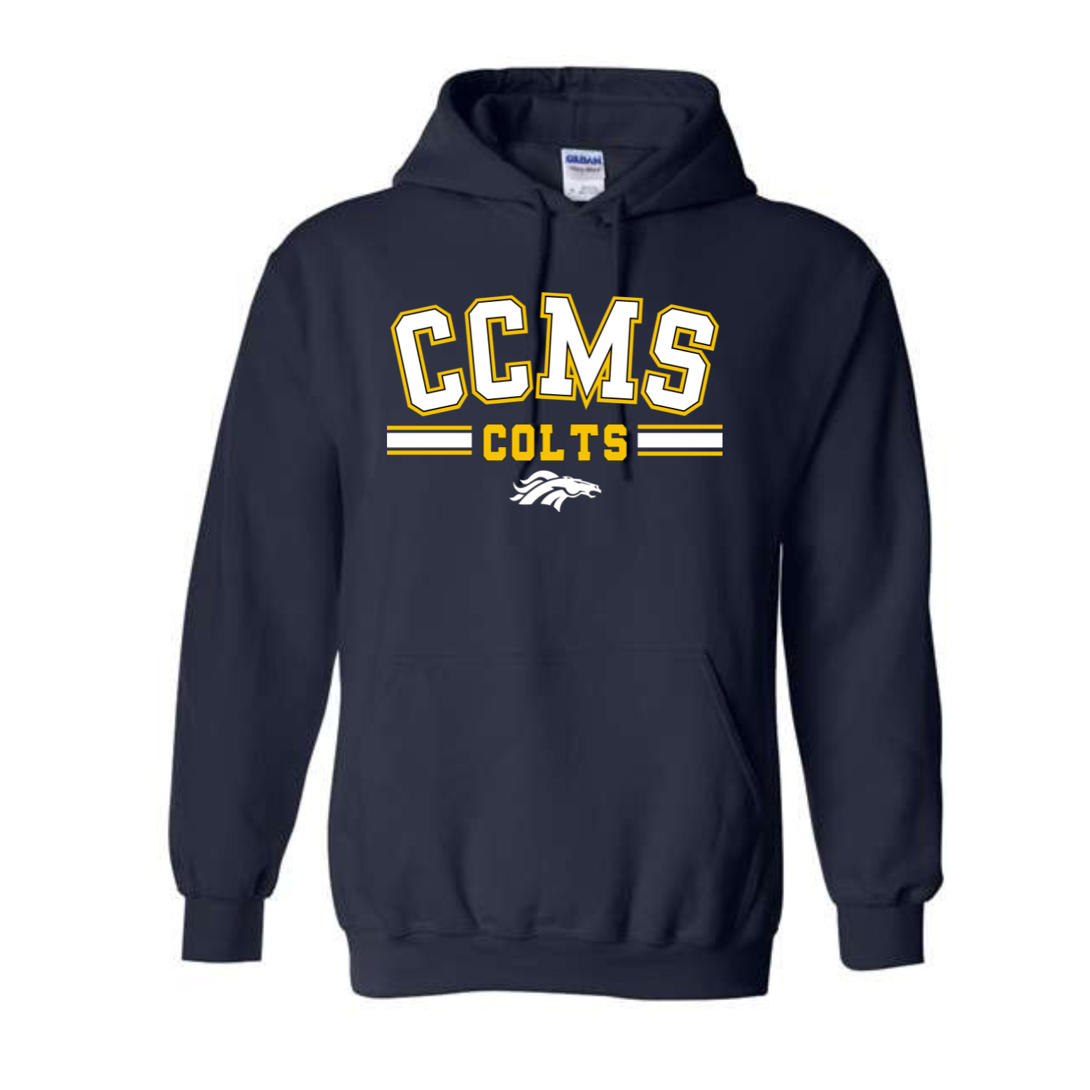 CCMS Colts Hoodie-Navy