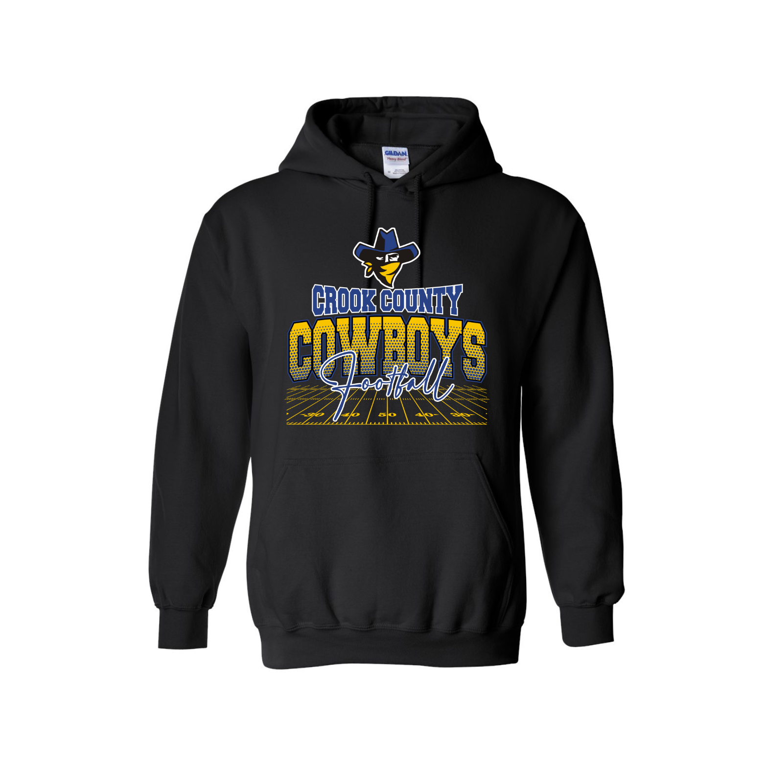 CC Cowboys Football Hoodie