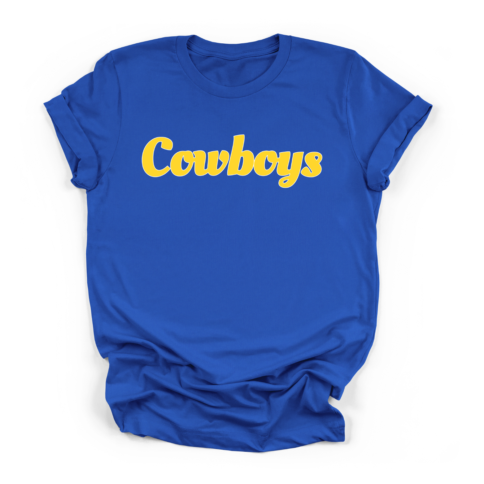 Cowboys Tee - Royal