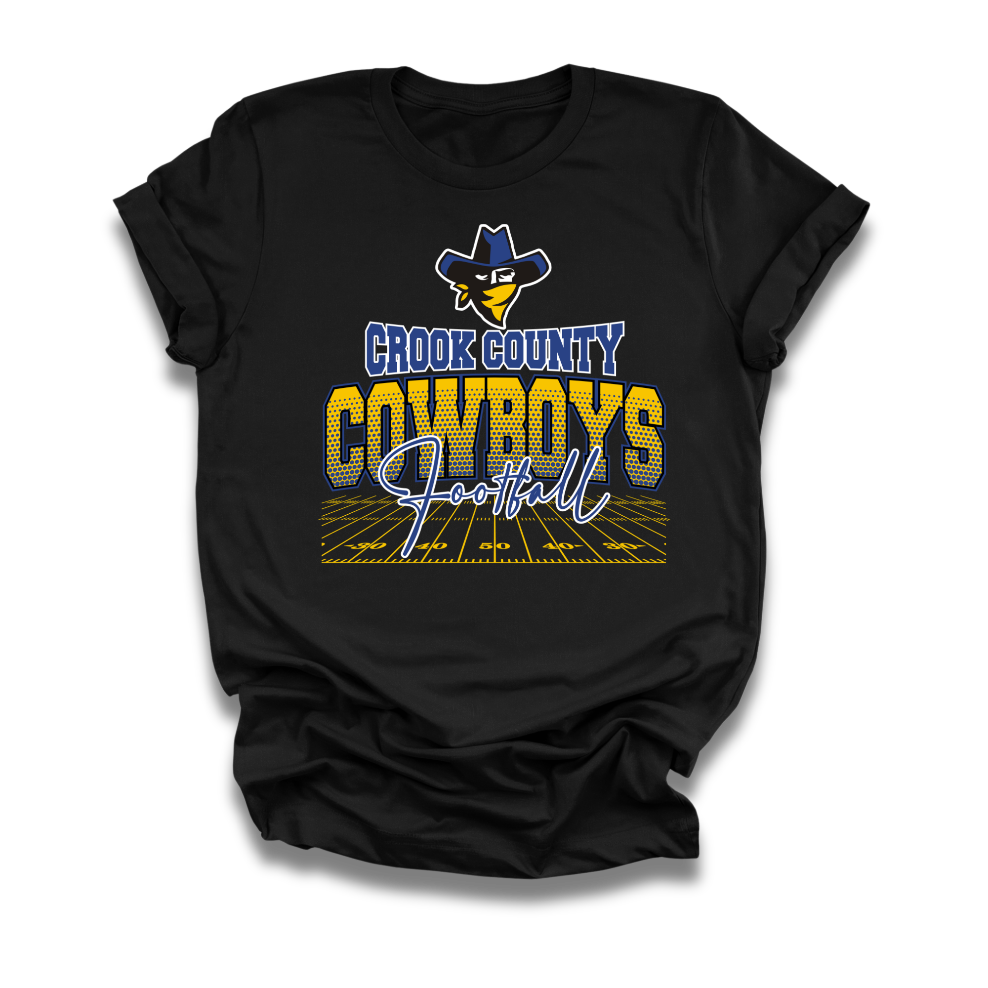 CC Cowboys Football Tee (Unisex)