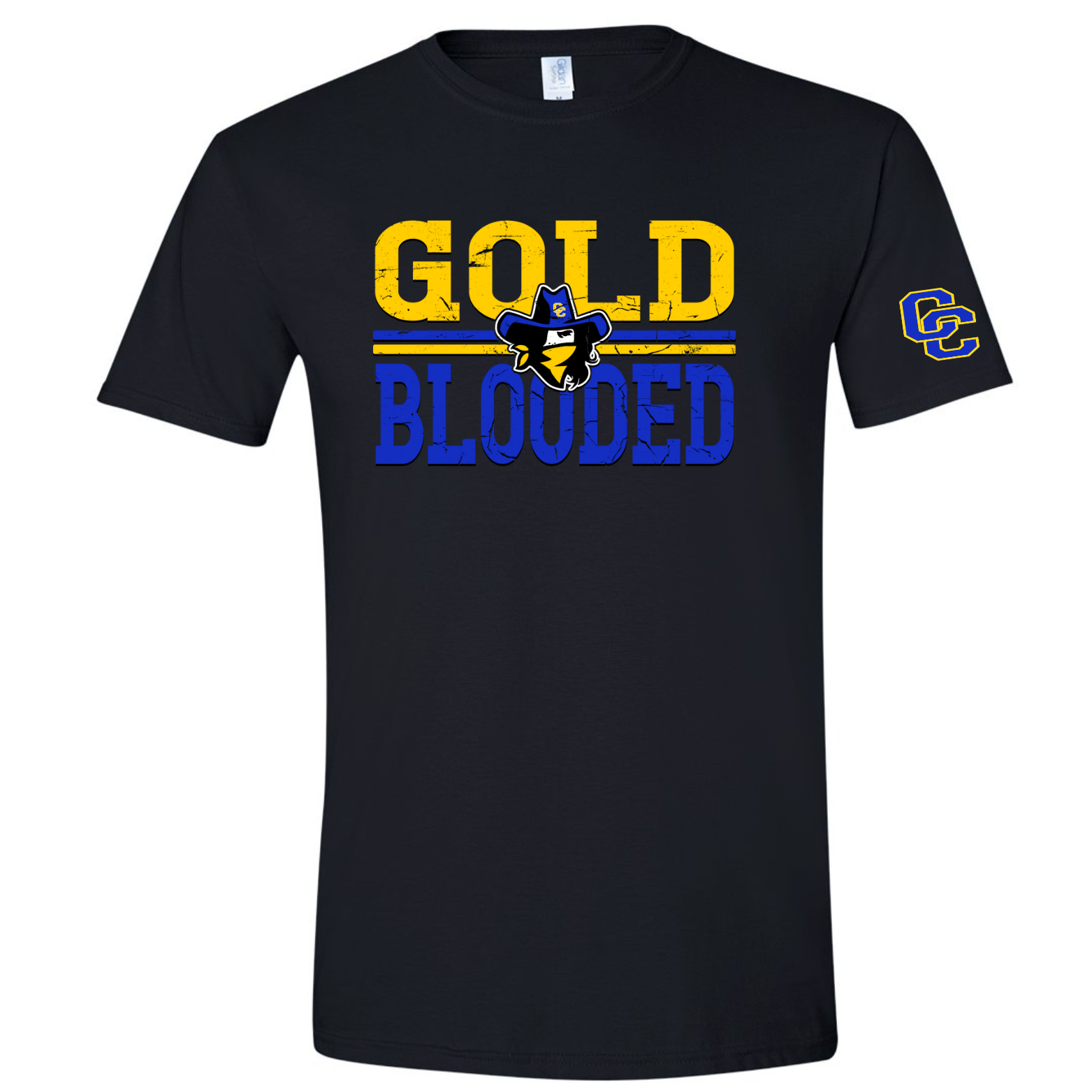 Gold Blooded Cowgirl Tee