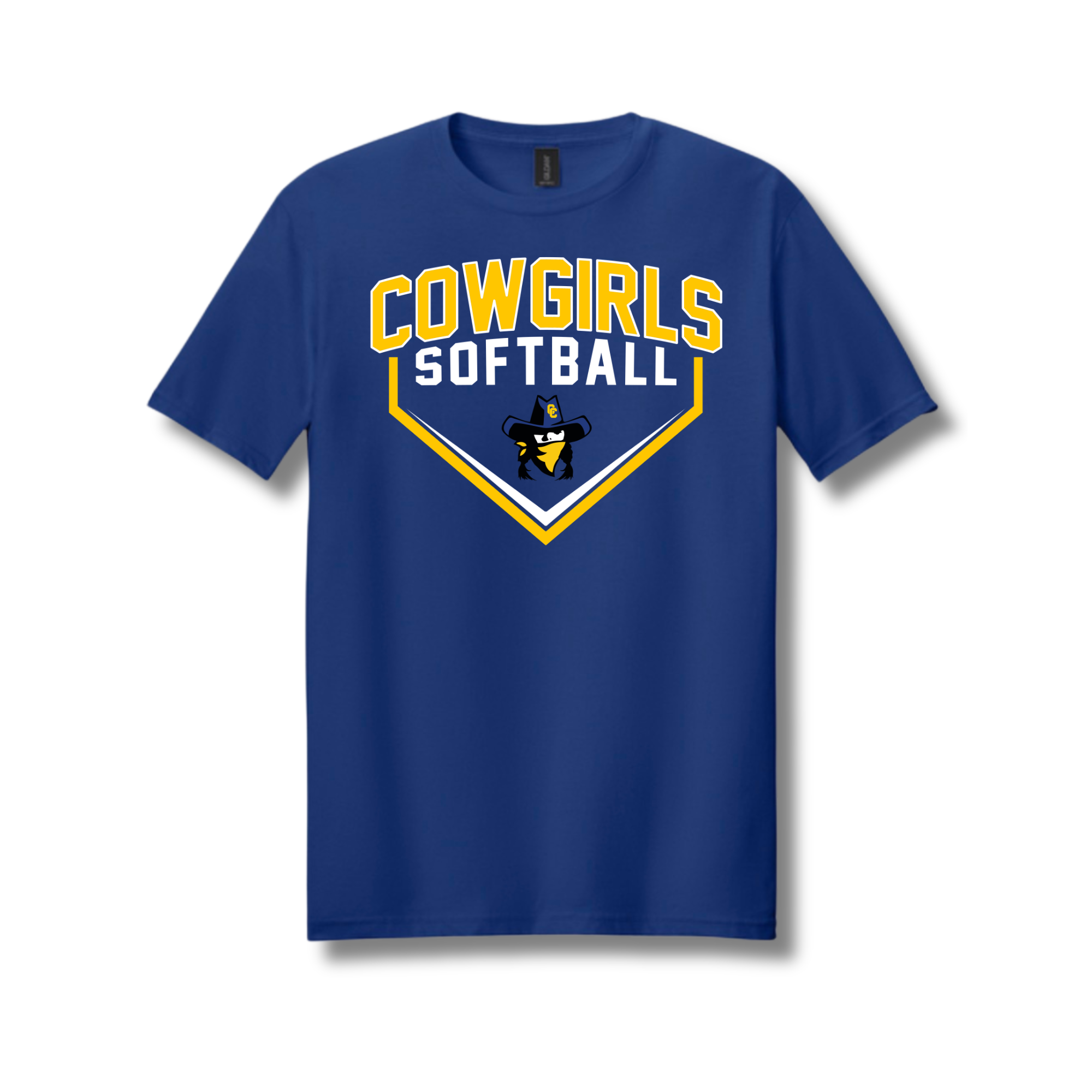 Cowgirls Homeplate Tee