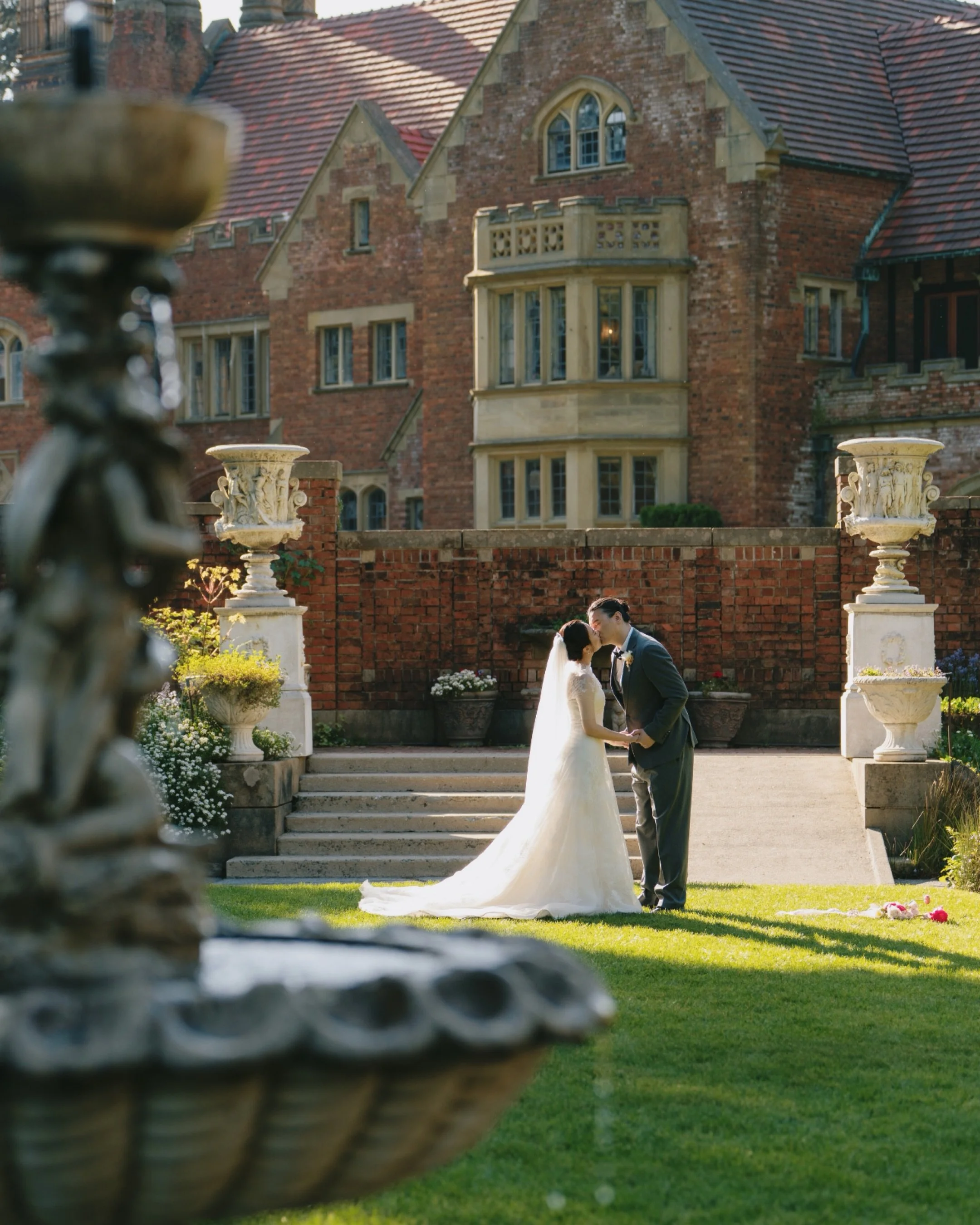 This one feels really special to us.

At Thornewood Castle, love stories really do feel like films.

The old brick walls, garden light, candlelit rooms, and soft lake breeze made the whole day feel quiet, romantic, and almost unreal.
There&rsquo;s so