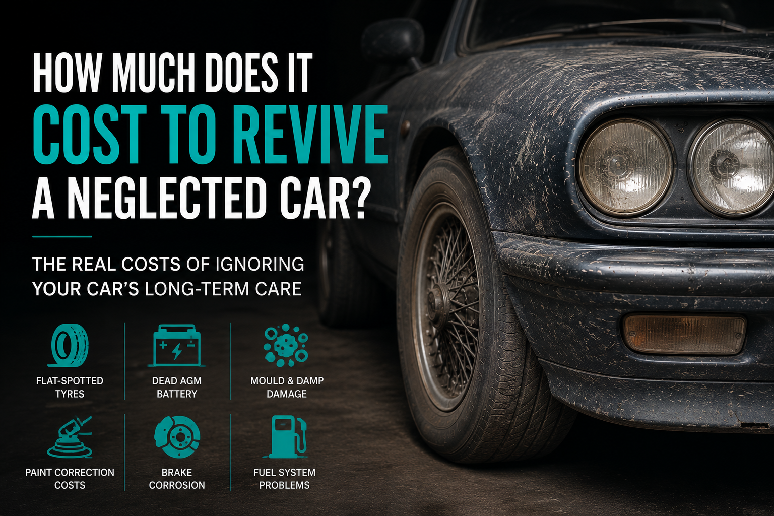 How Much Does It Cost To Revive A Neglected Car?