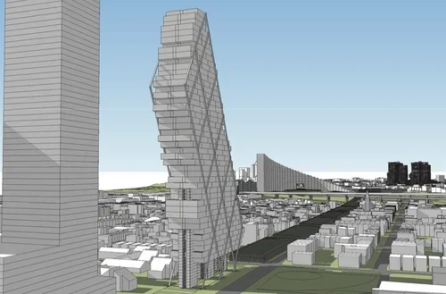 The Harsimus Branch Embankment