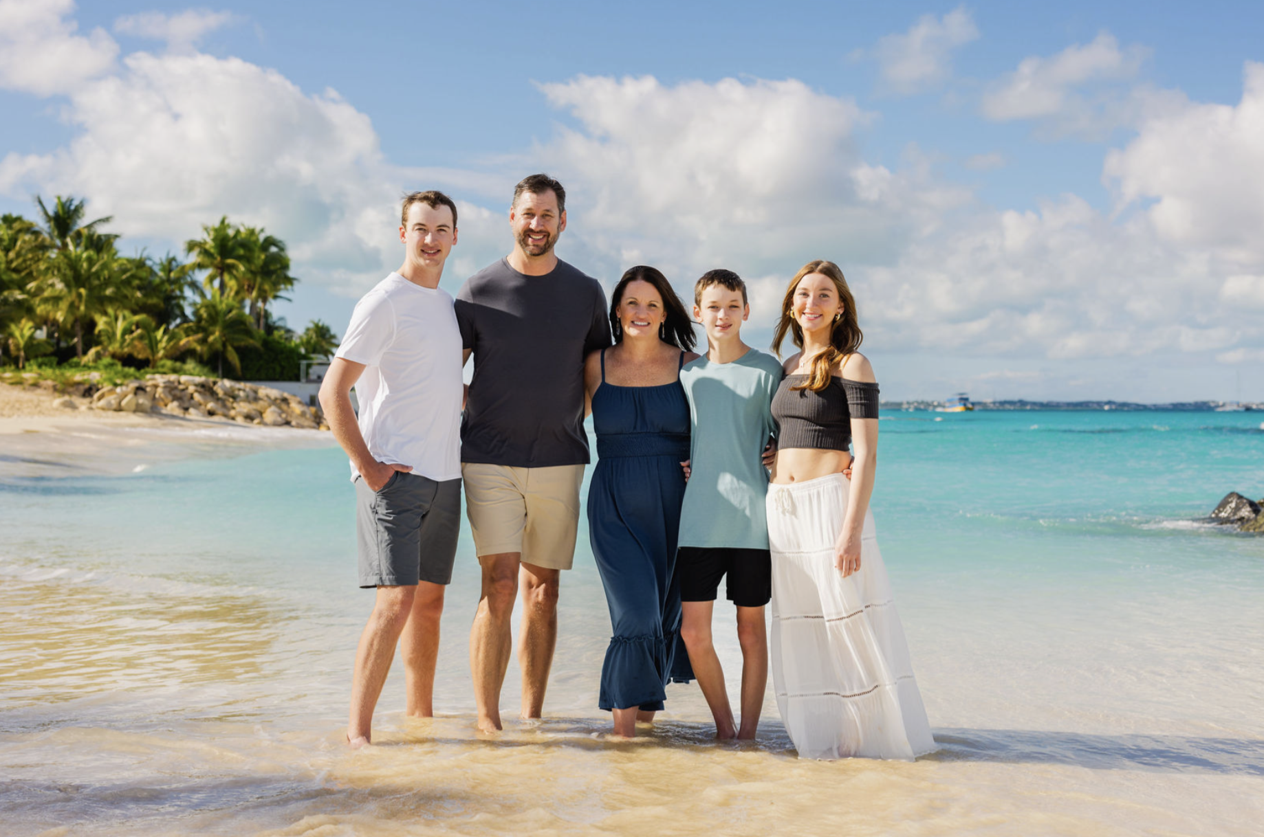 Turks and Caicos Beach Family Photographer