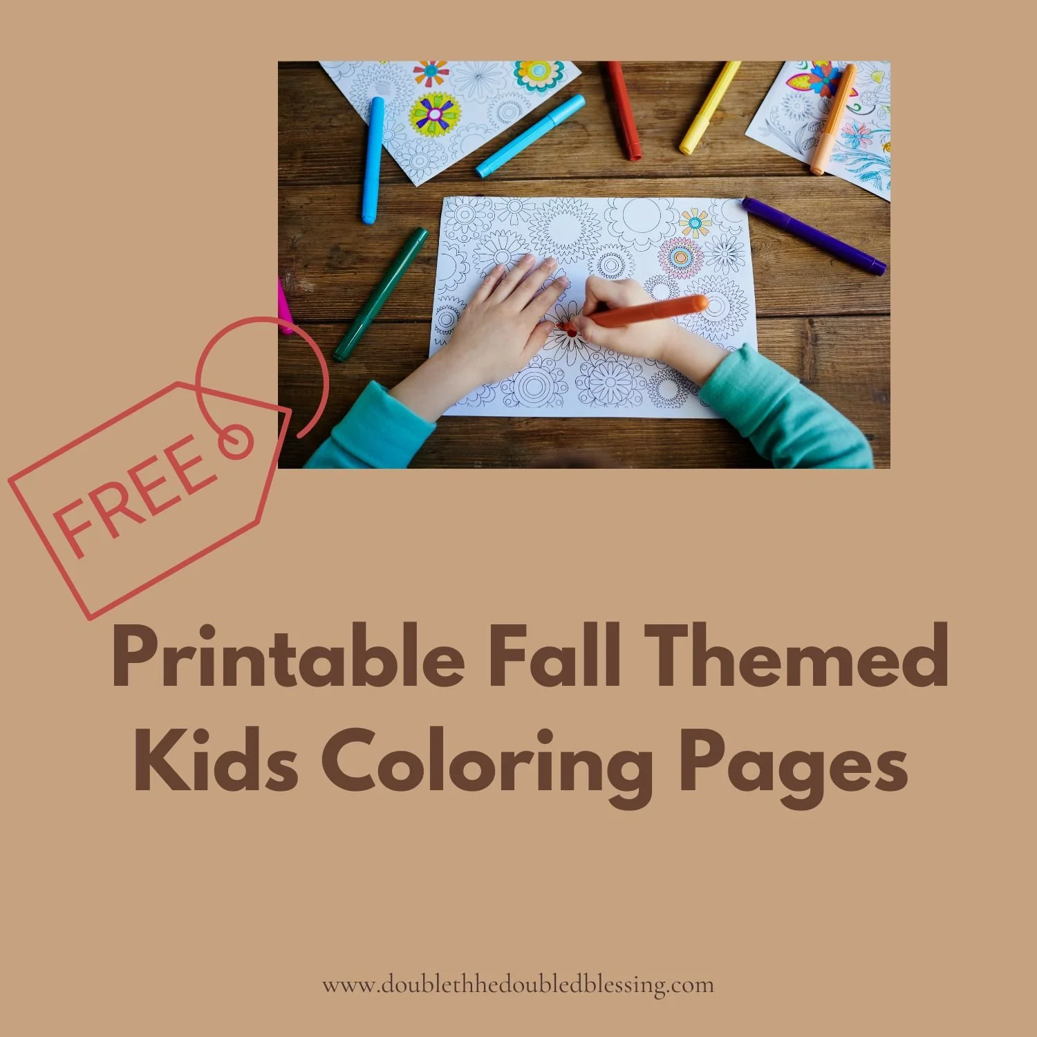 Free Printable Fall Kids Coloring Pages 🍂