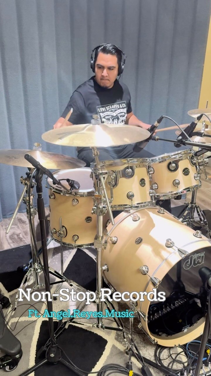 @angel.reyes.music killing it on the house drums