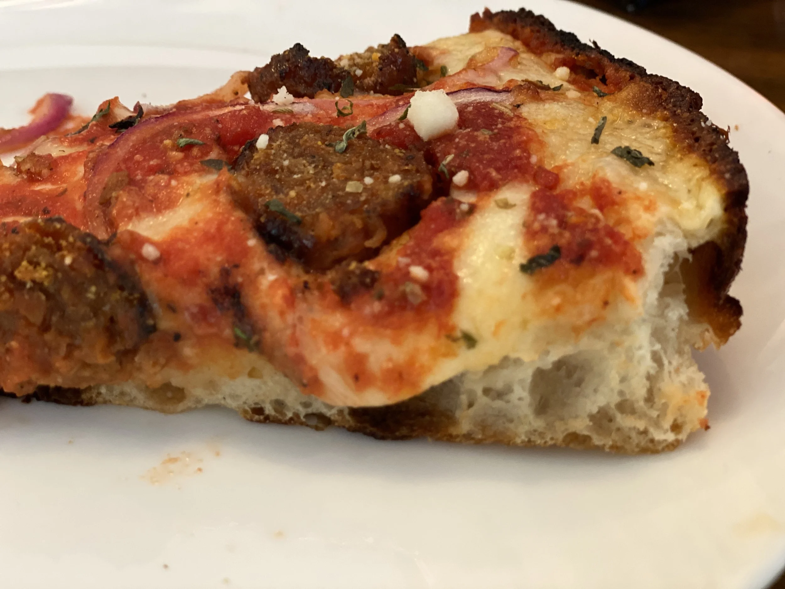 Again, the structure of that crust... I have to pat myself on the back for these!  Lol