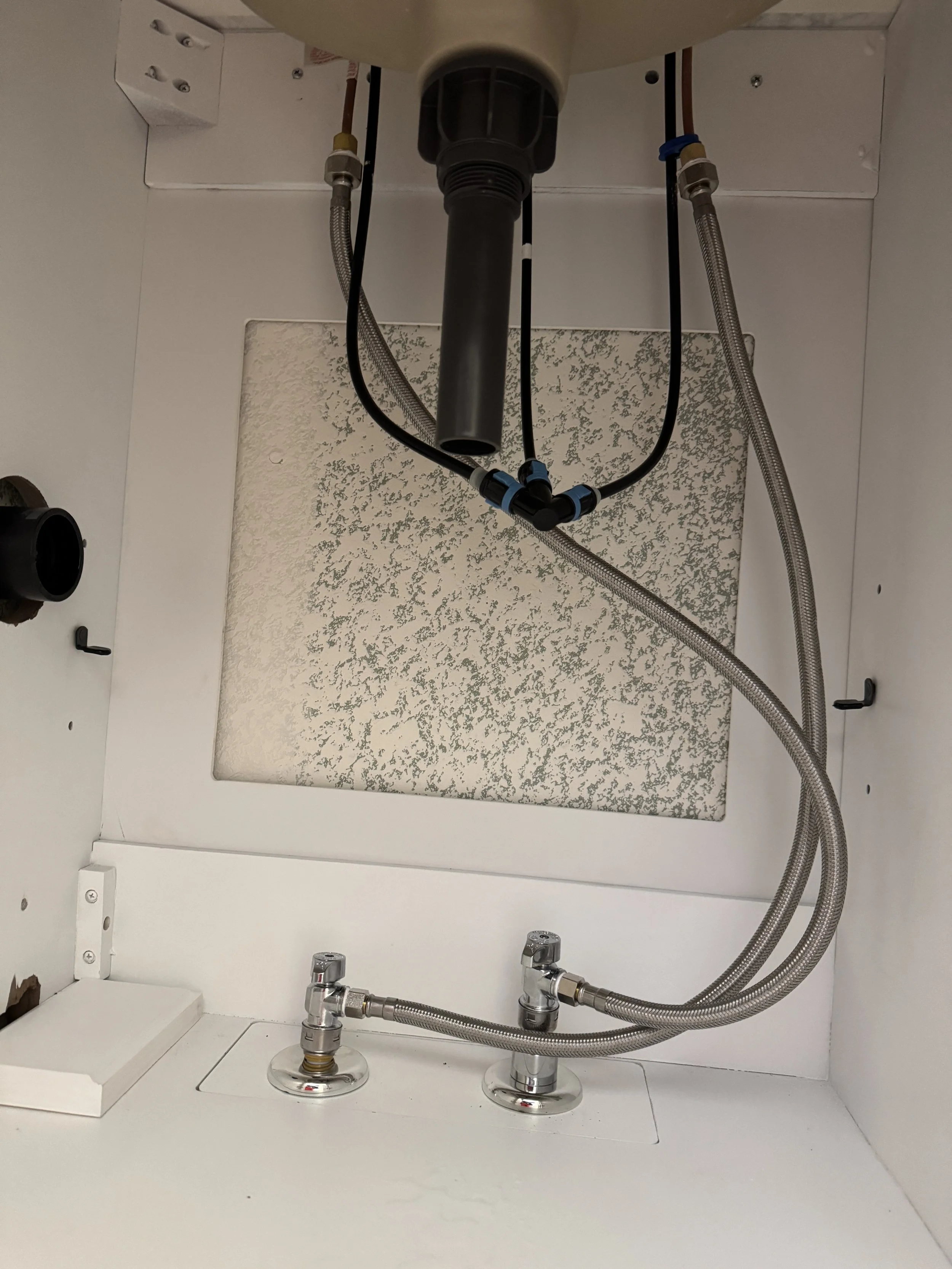 ...all done.  Drain line is next.