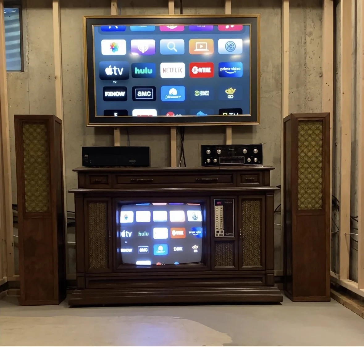 Then tested to make sure the video was mirroring properly. I was really happy when it actually worked!