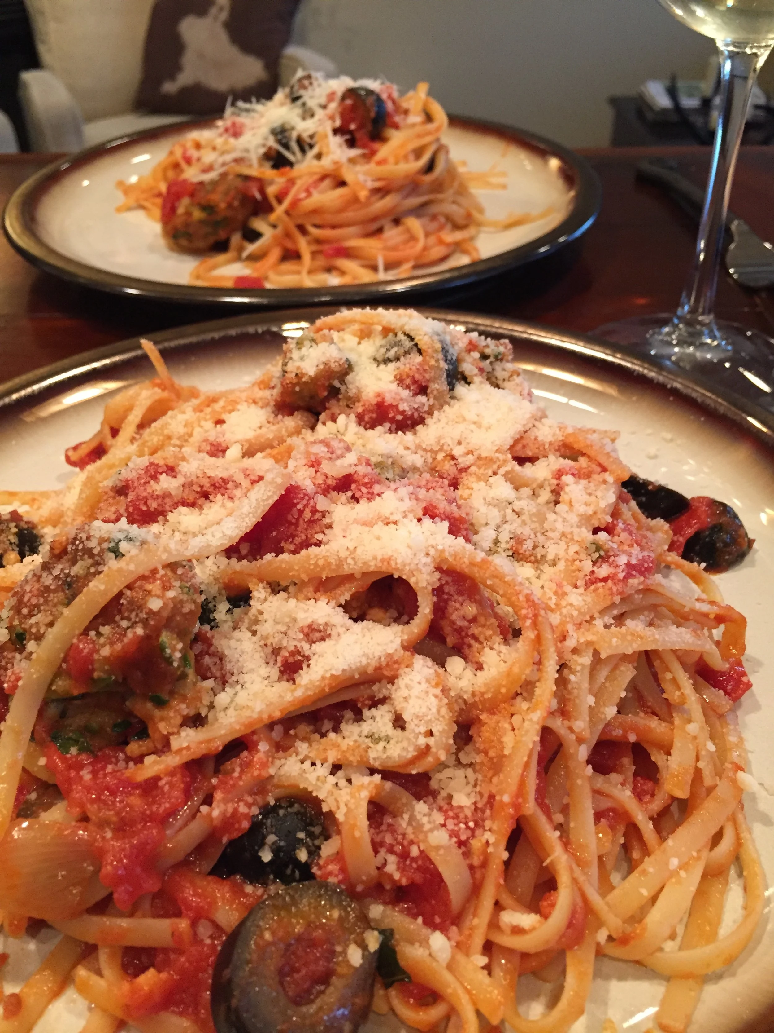 And I add that to any standard pasta dish--which should be in anybody's wheelhouse!