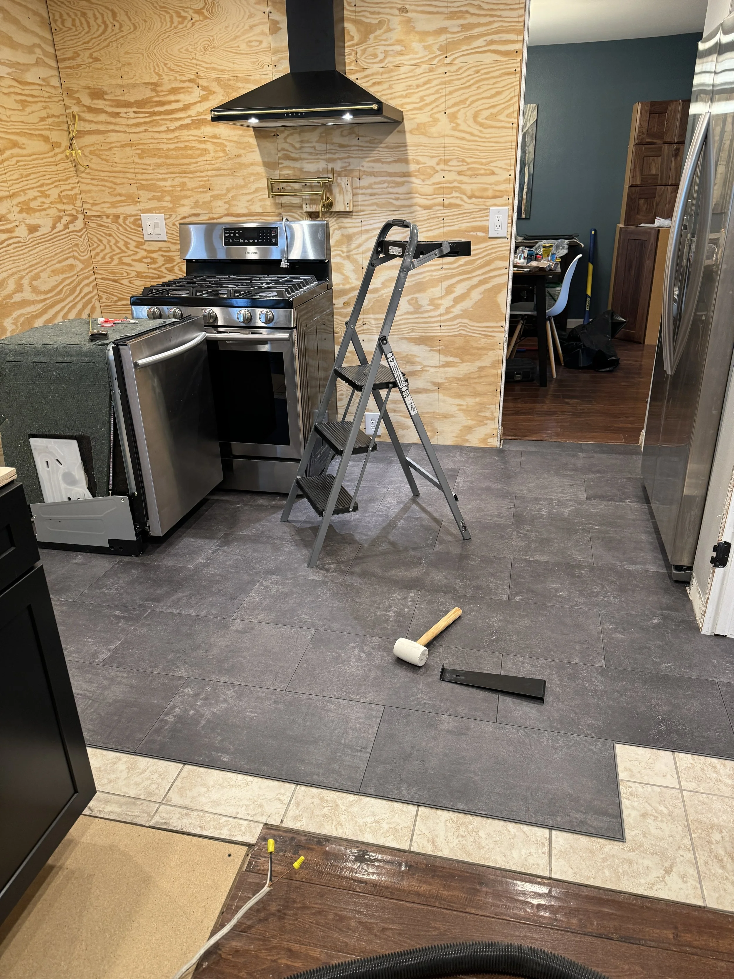 This went in quickly, I got it all done in like 5 hours.  :)