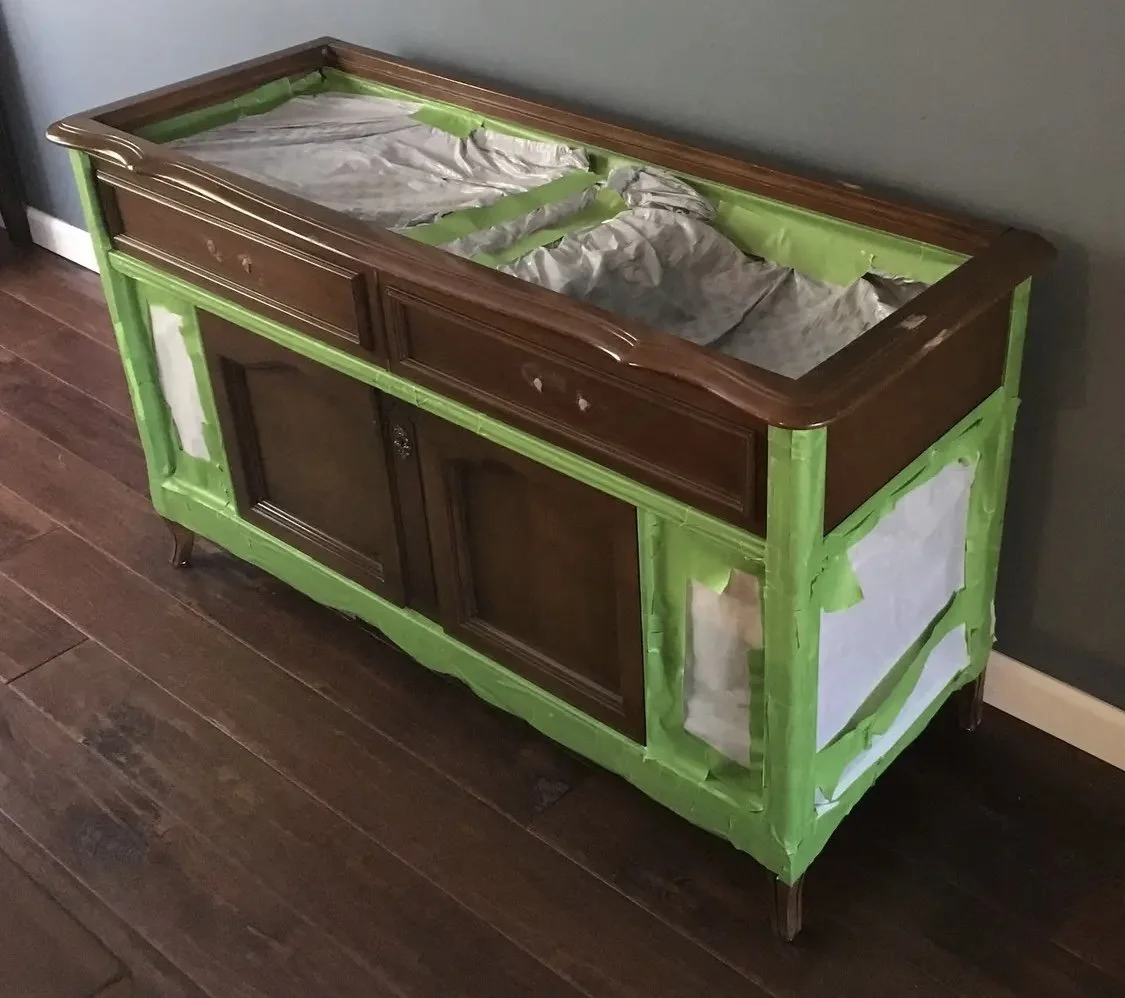 Taped, and ready for primer.