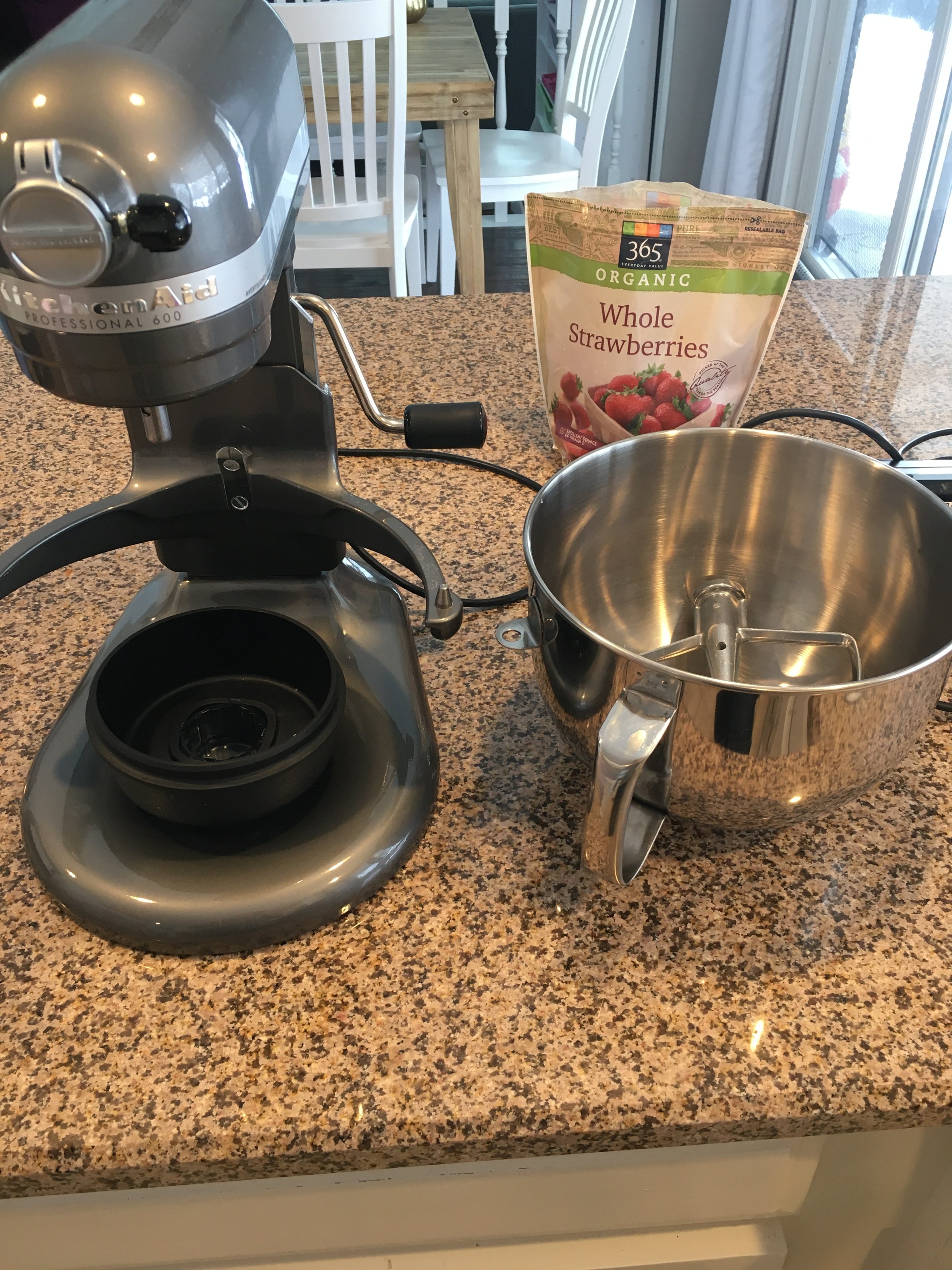 I wanted to make homemade strawberry buttercream frosting, and as it turns out, strawberry reduction is super easy to do! 