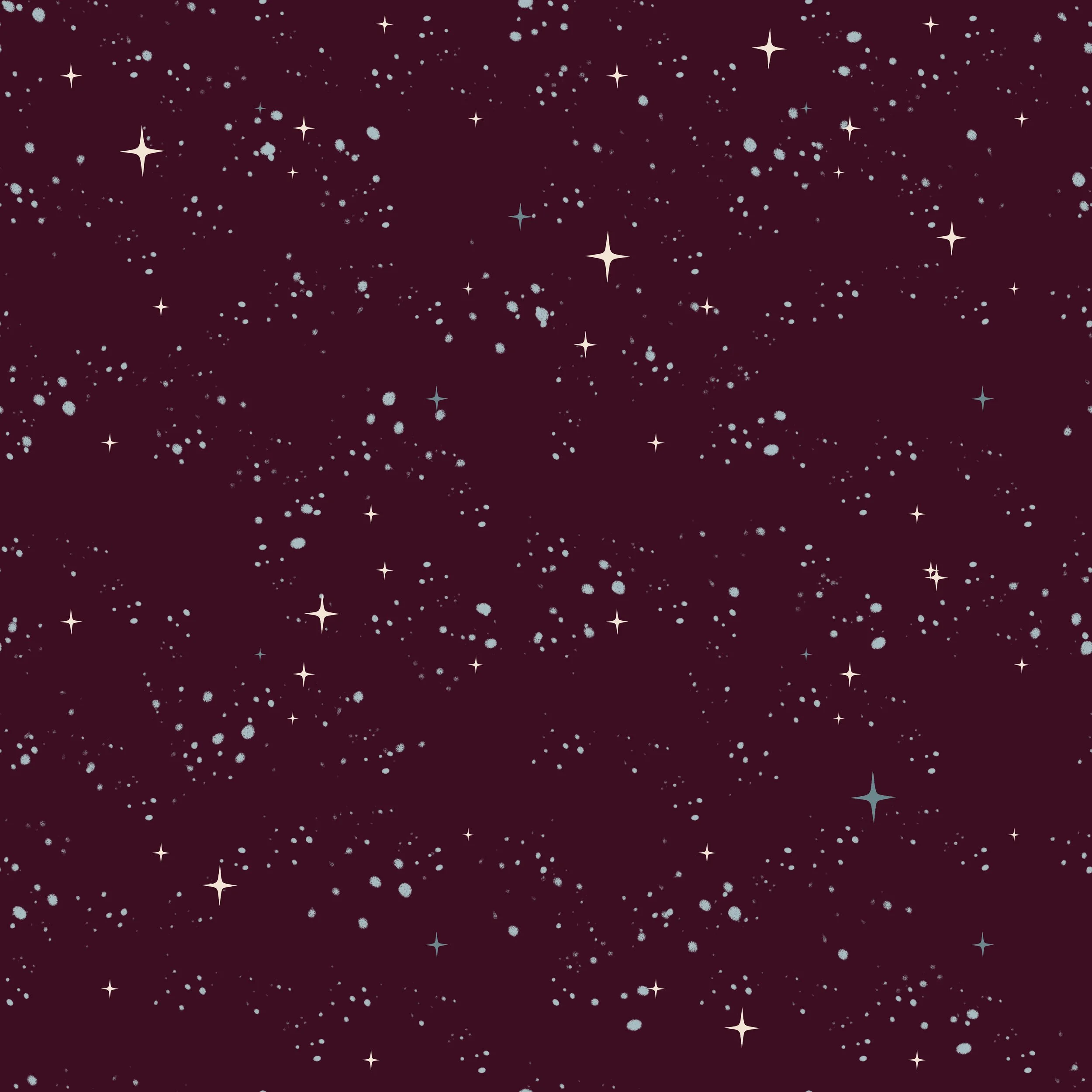 Stars and Snow~Wine Berry