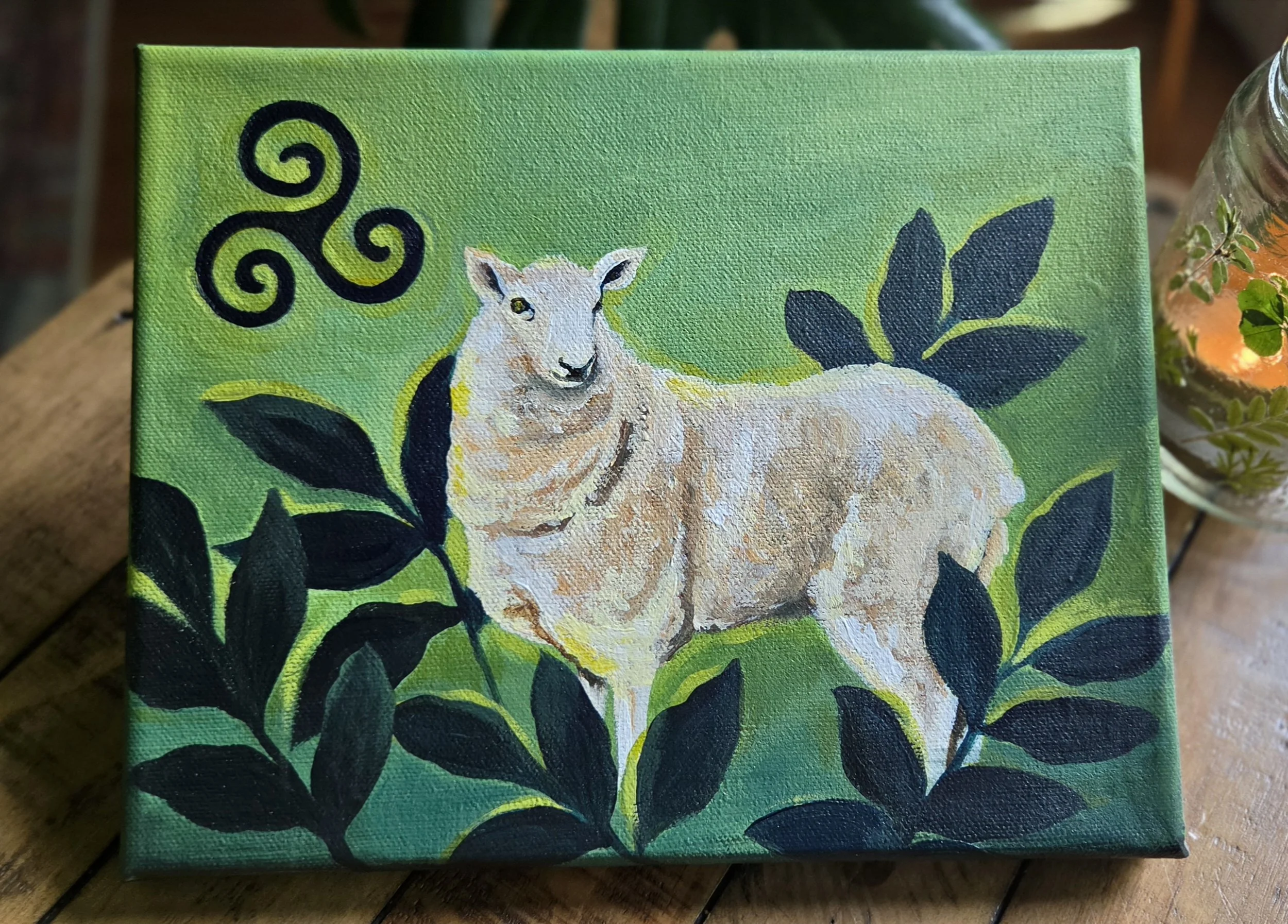 Jacobs Mother Painting