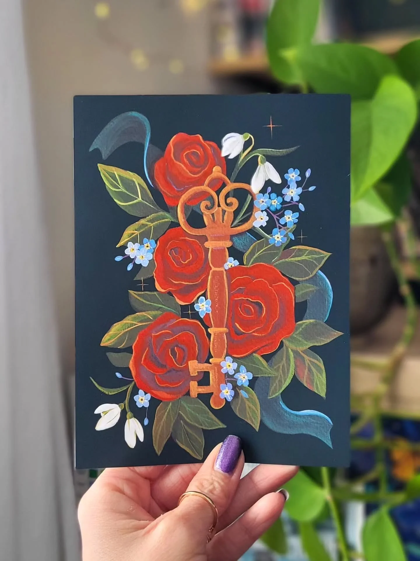 What a feeling it is to be in nature. The calm (sometimes), beauty, intricate details. I feel as though I'd never be bored. There's so much to do and see. I hope my art shares that, a little version of my world, what I consume from nature and books a