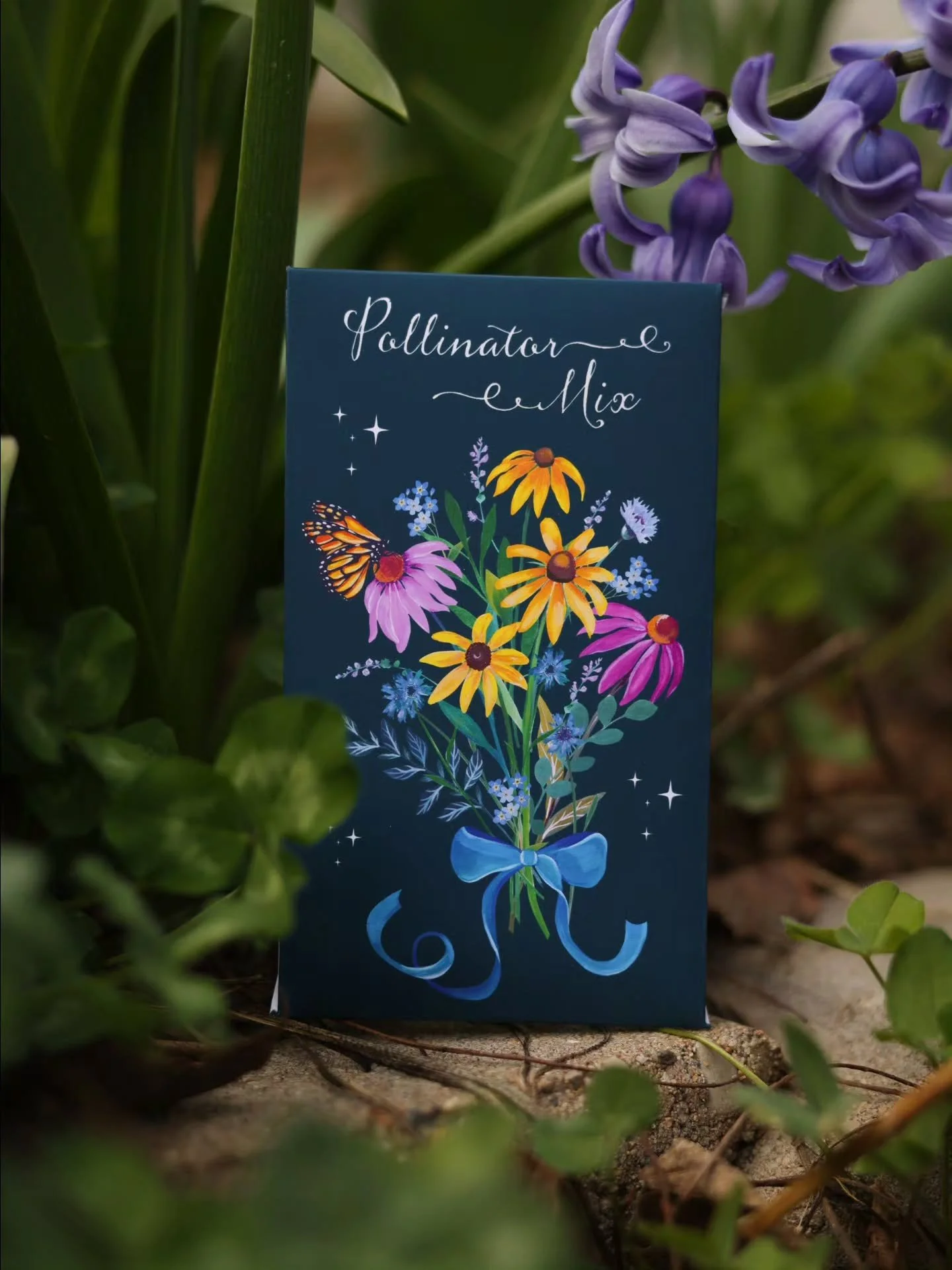 Lush, vibrant and magical!🐝✨️
.
Create a beauty within your space with lovely flowers. Not only are flowers beautiful, they are also great for pollinators!🦋🐝
.
Sunflowers, moonflowers, pollinator mix and forget me nots available!
.
All can be plan