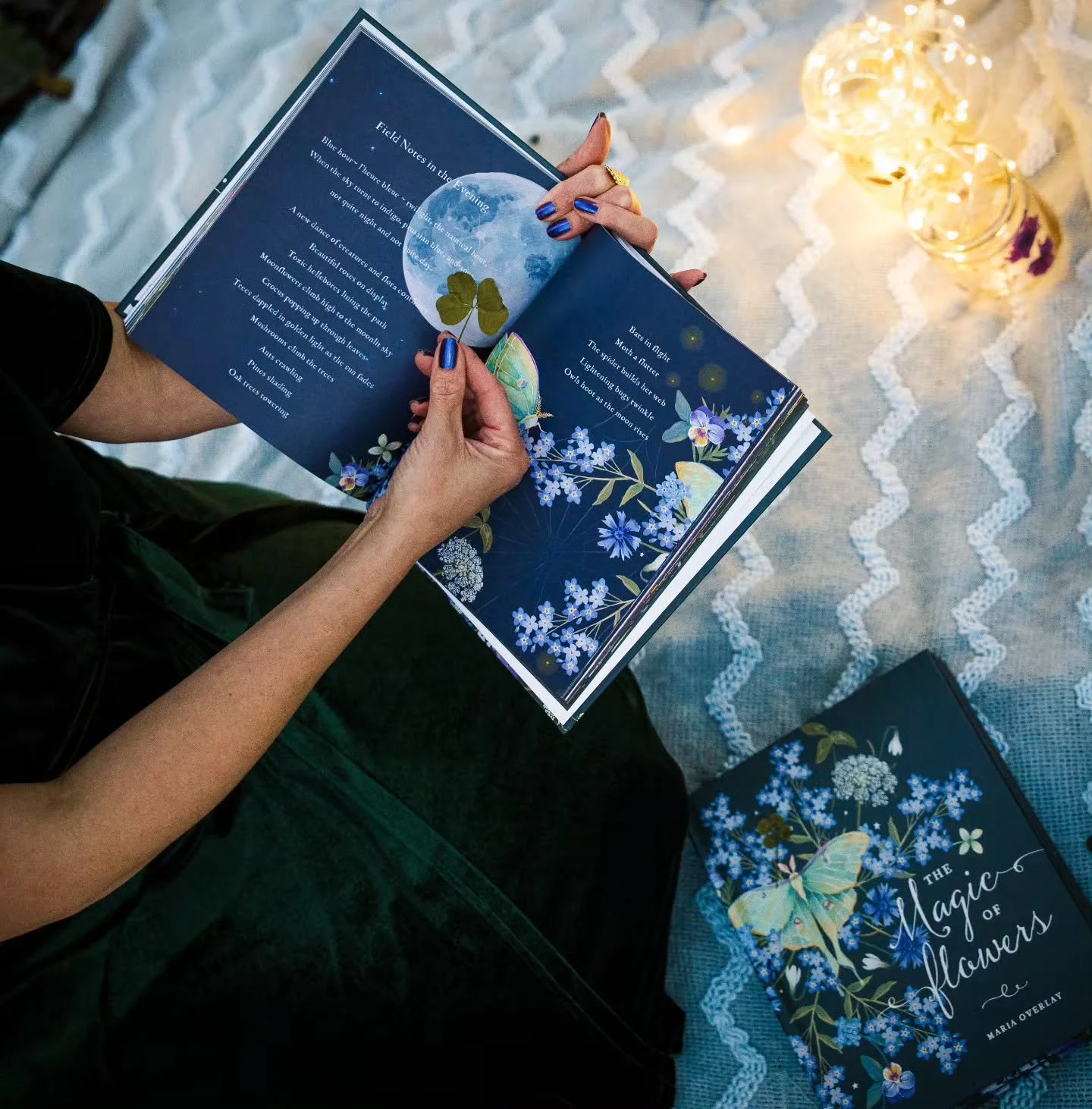 Step inside a world of magic with flowers as your guides💐✨️
.
.
"Where should I even begin? Absolutely love this book. I&rsquo;ve been following Maria&rsquo;s art journey for some time and was thrilled when I heard about this book. I finally ha