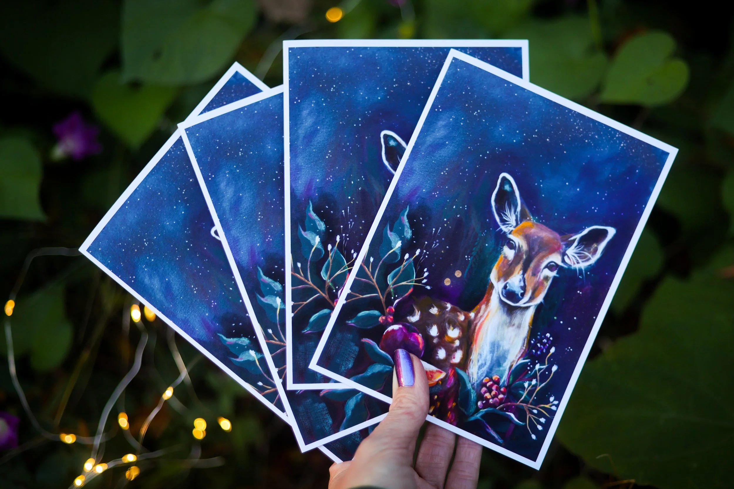 Winter Solstice~ Greeting Cards~Set of Four