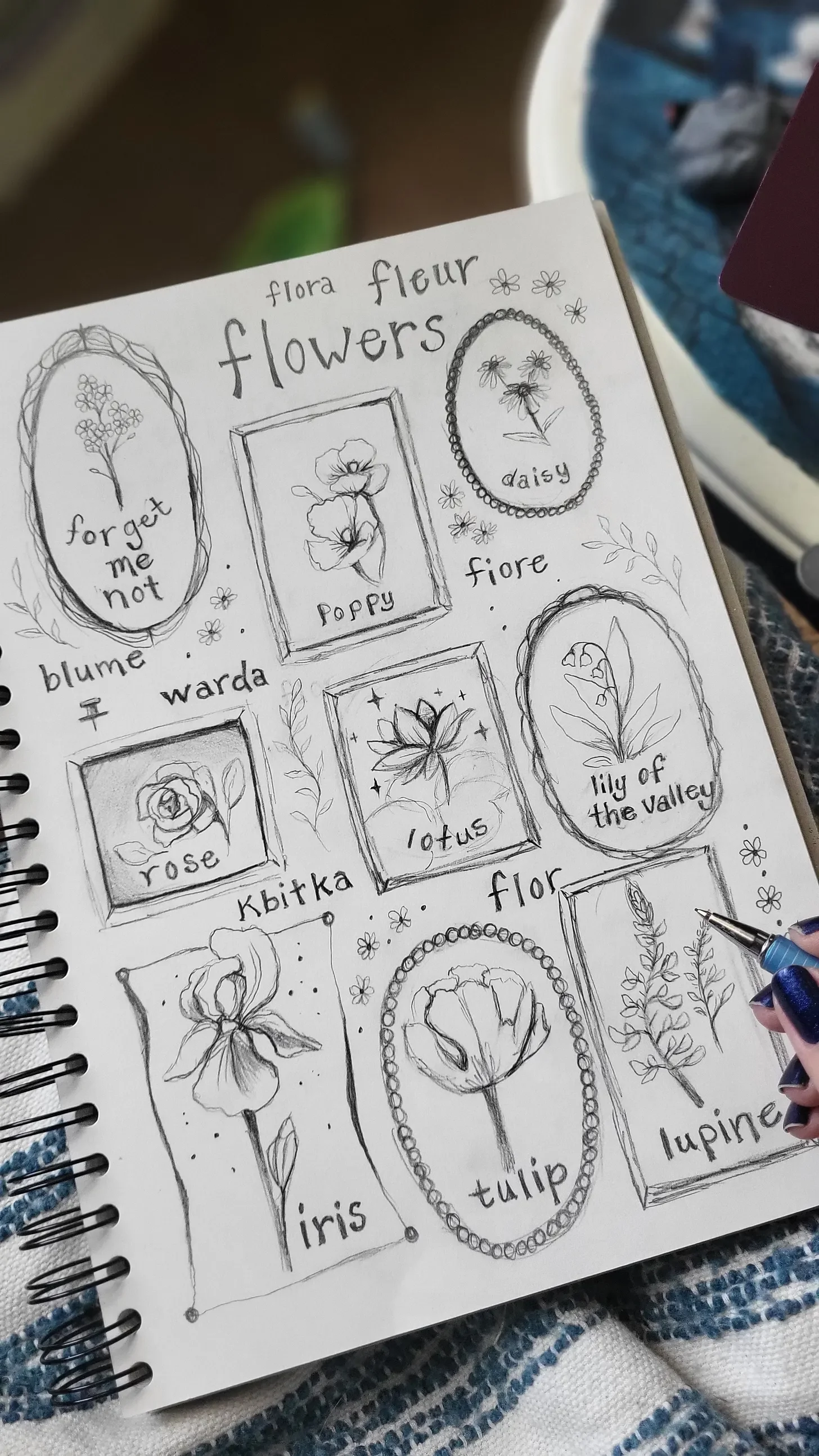 Sketchbook drawings