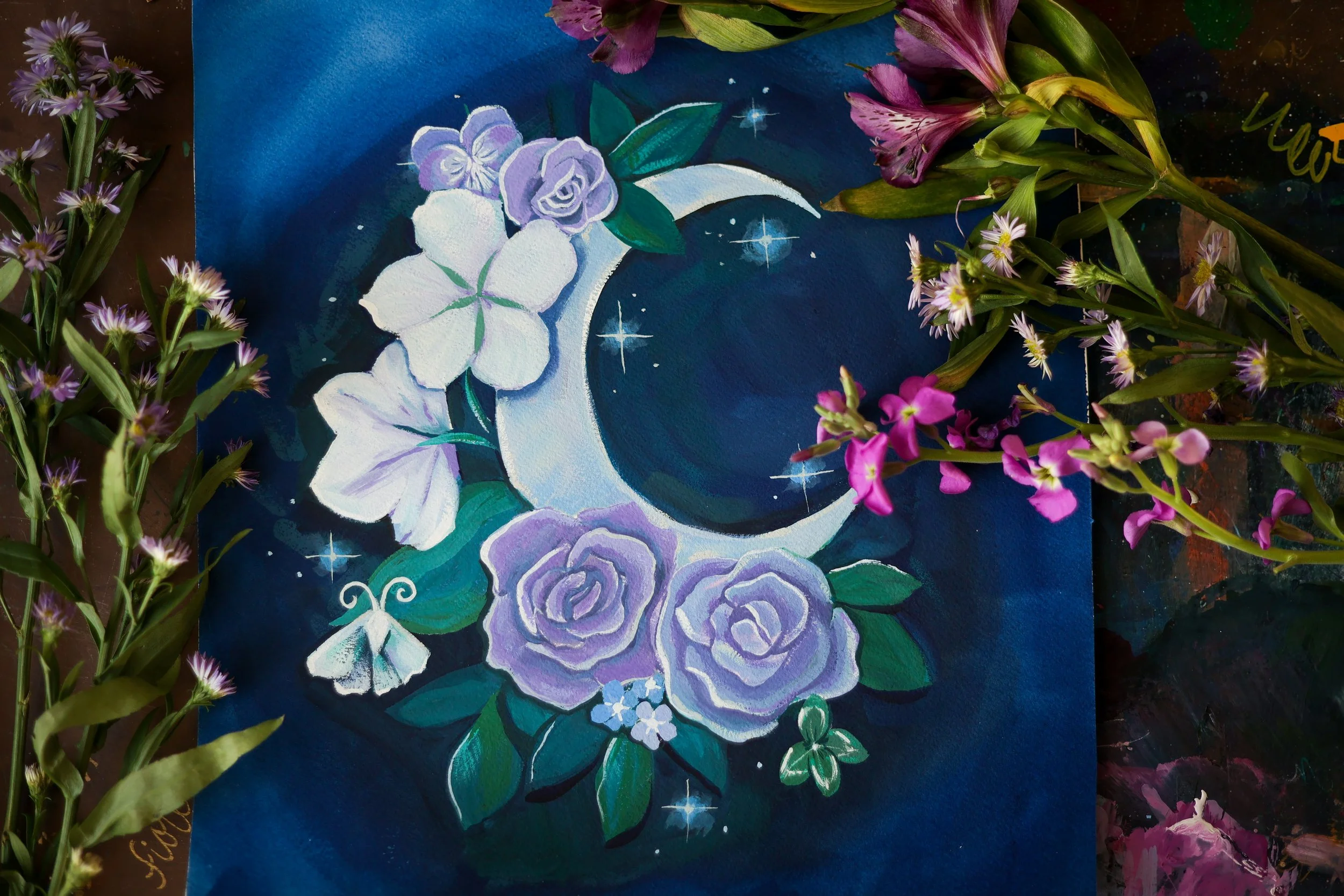 Lover of The Night~Original Painting