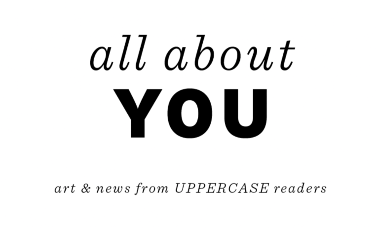 uppercase magazine newsletter feature