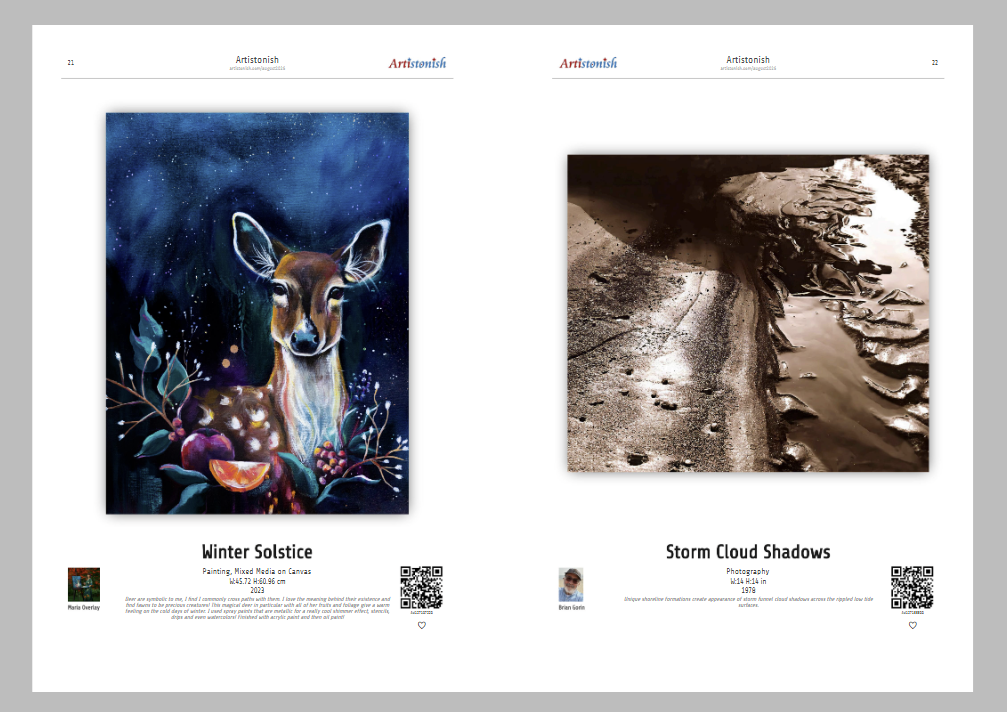 Artist Feature with Artistonish Magazine