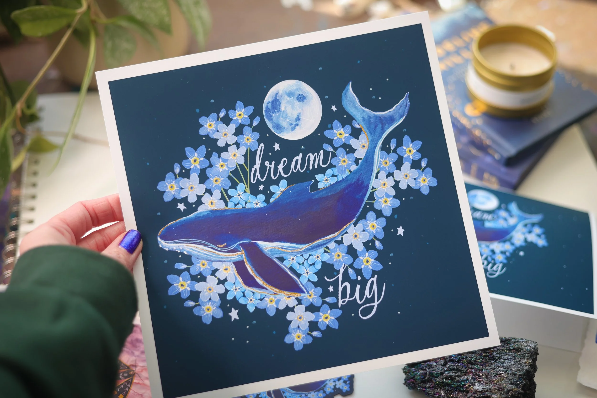 Dream Big Fine Art Print🐋