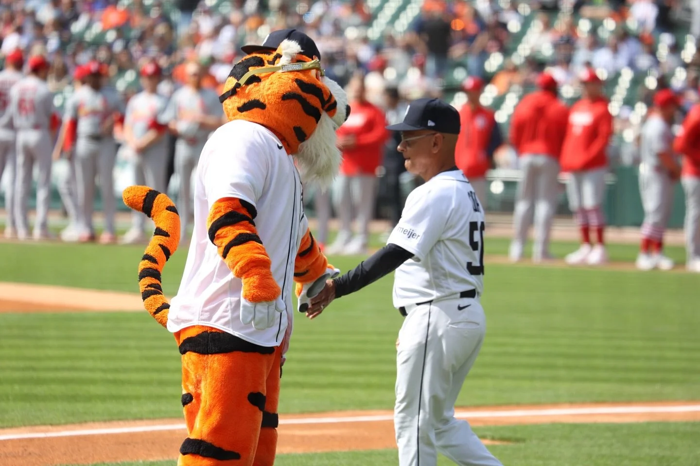 Opening Day for the tigers 2026 through my lens 🫣