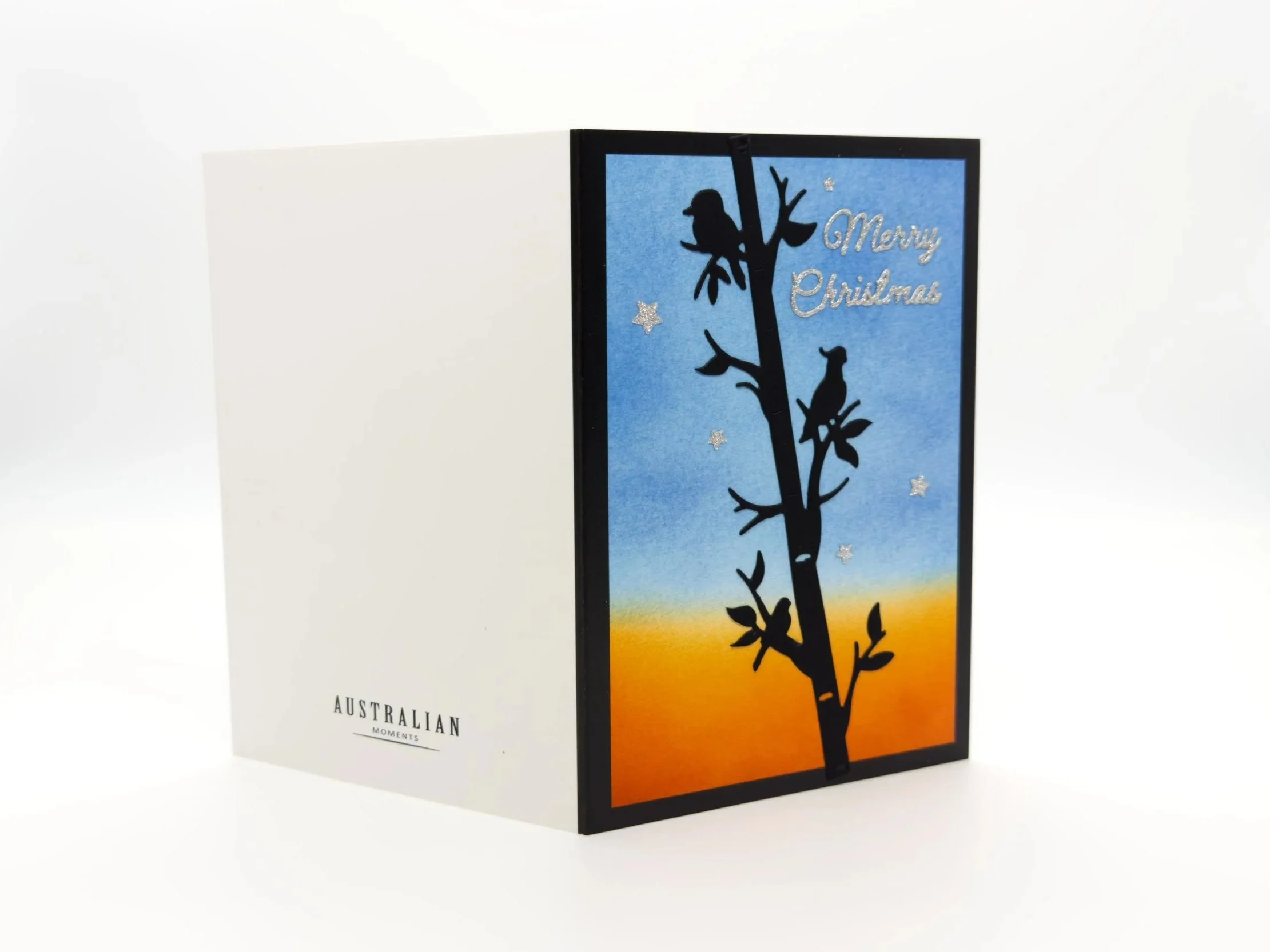 Birds in tree christmas