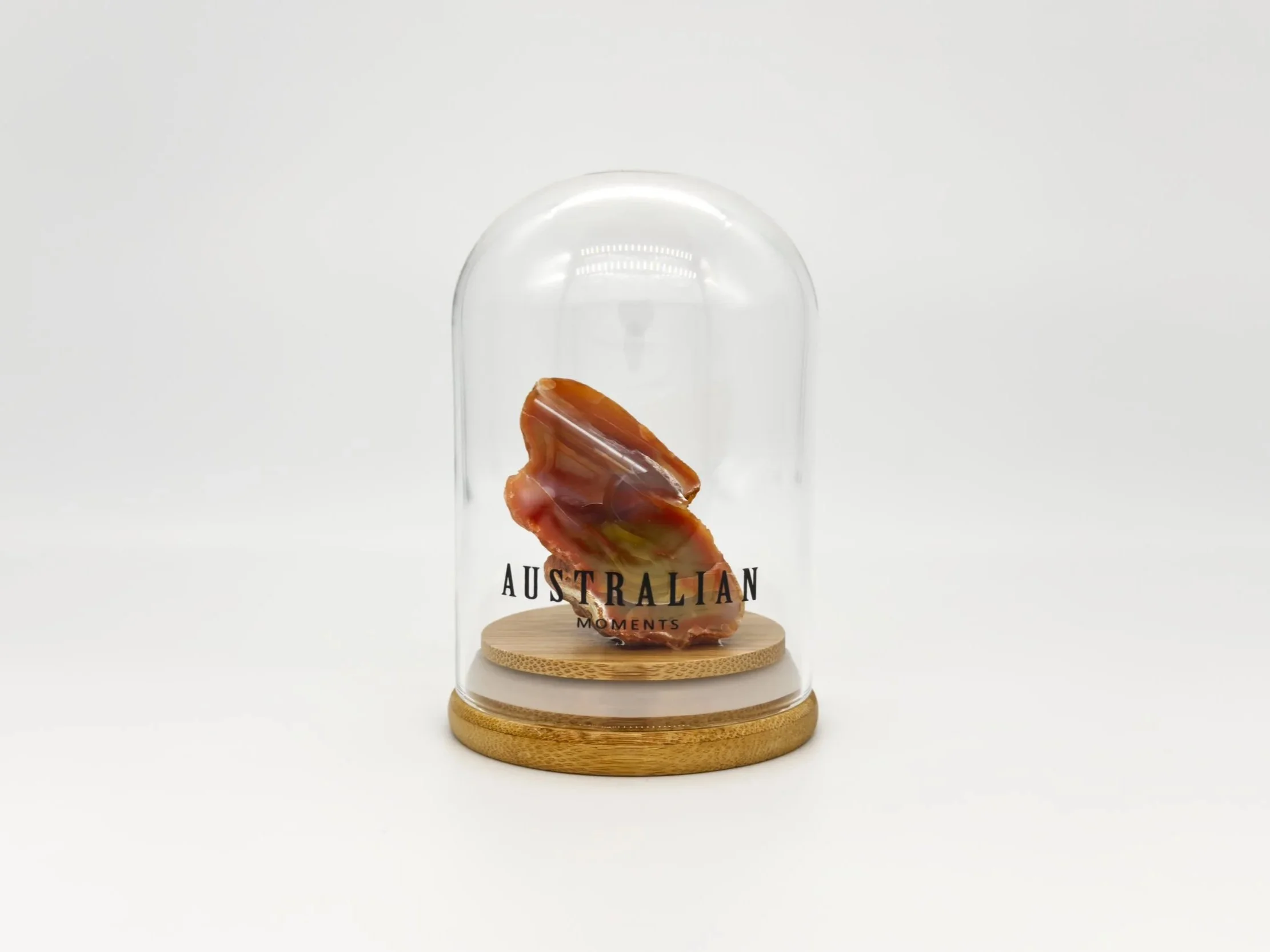 Agate Creek Thunder egg in glass jar