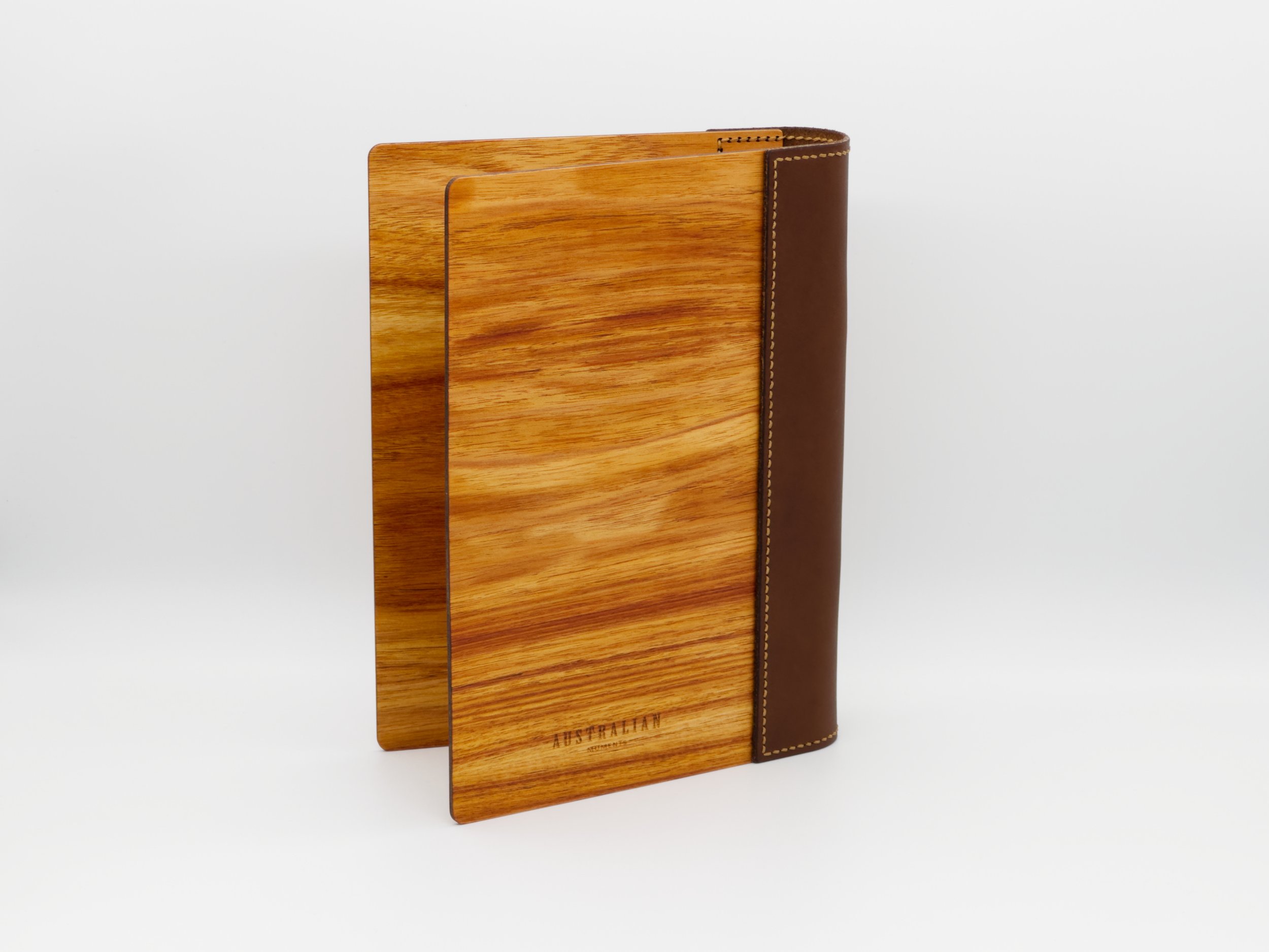 Cockatoo Leatherbound journal rear