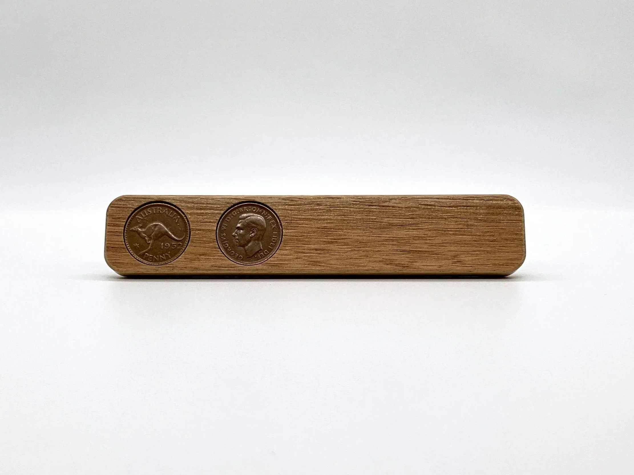 Two Up game kip with pennies