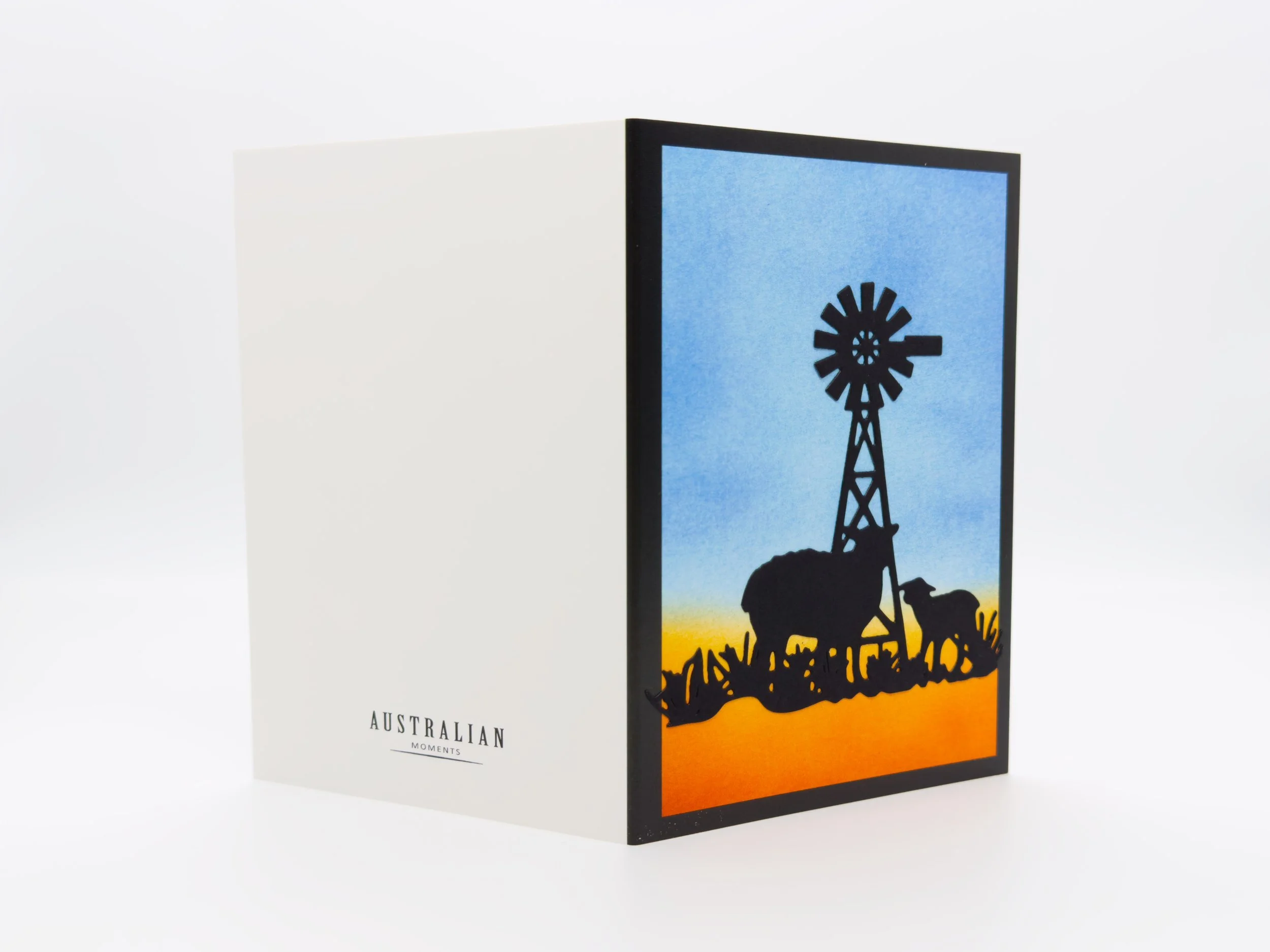 Outback Windmill with Sheep