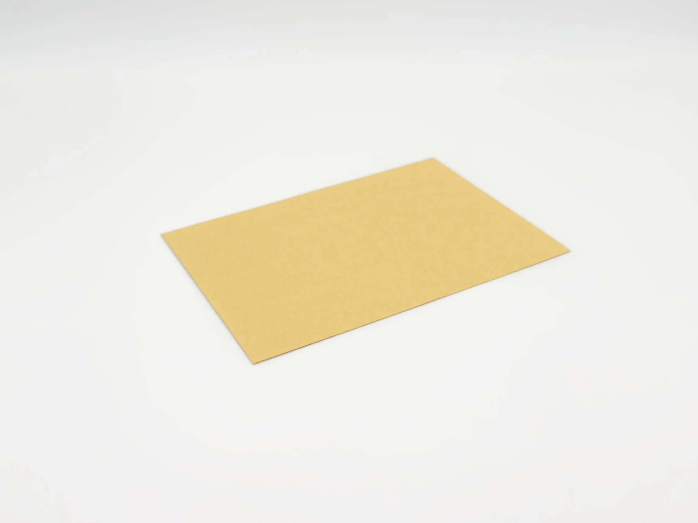 Kraft paper envelope front