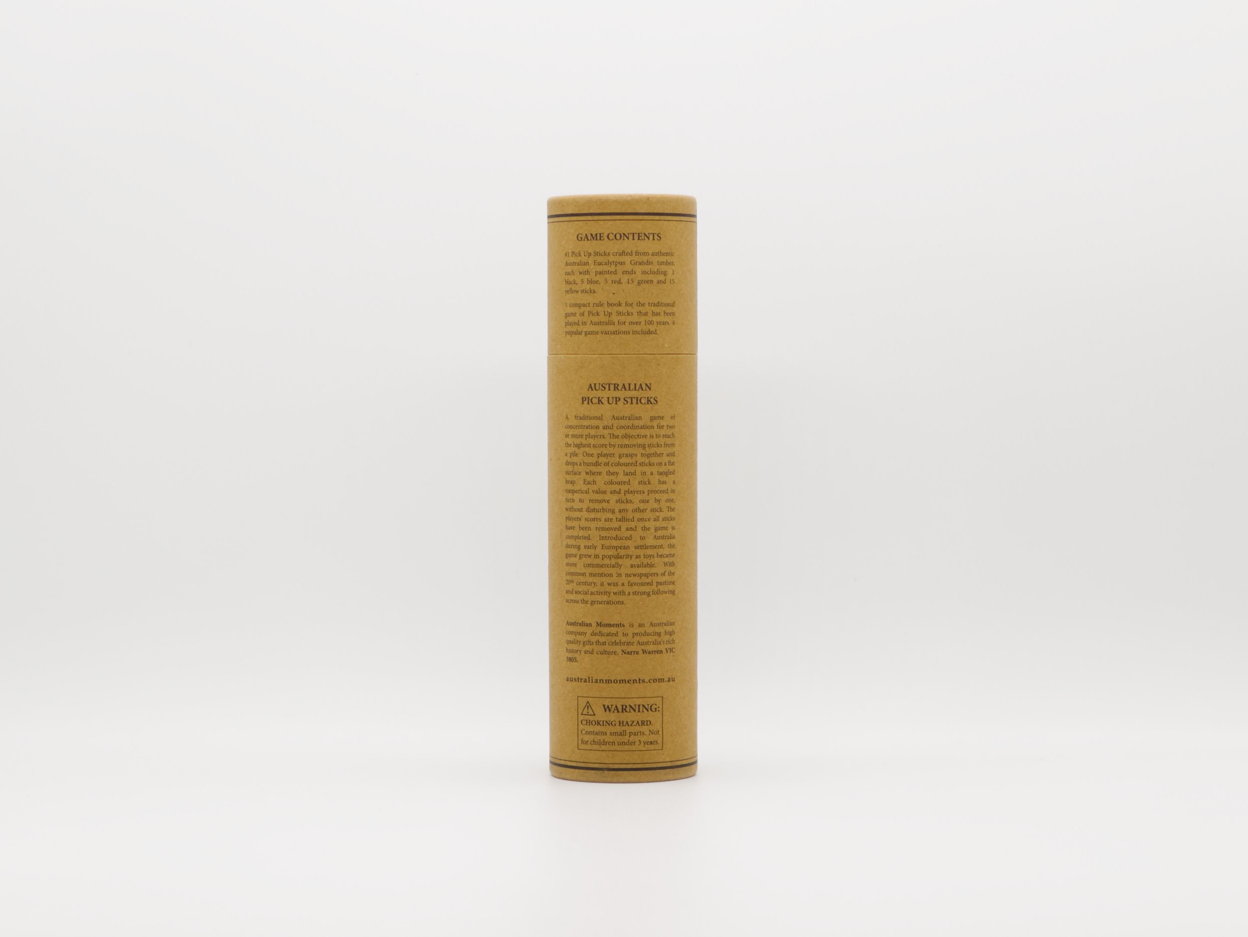 Pick Up Sticks packaging rear
