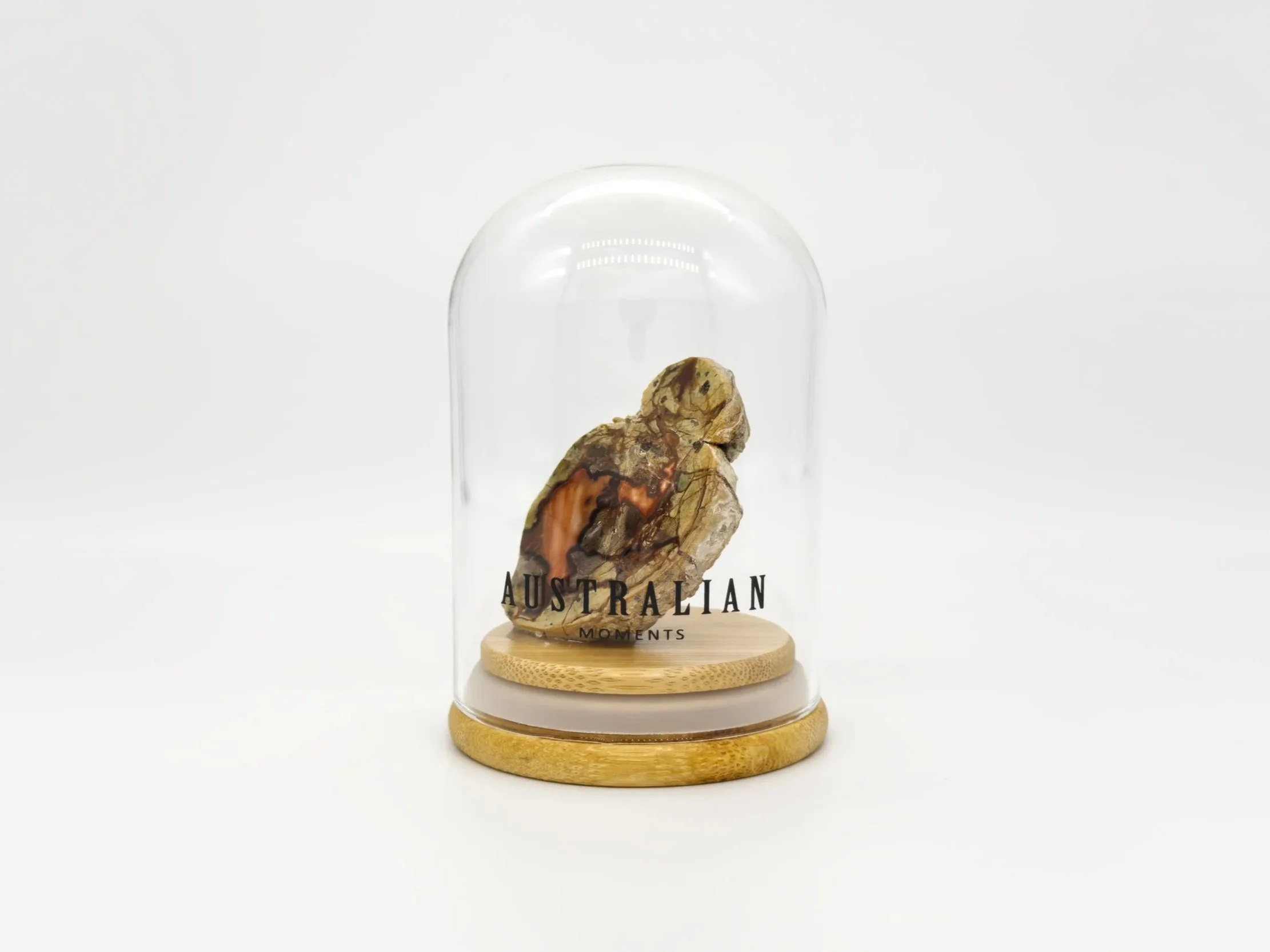 Mt Hay Thunder egg in glass jar