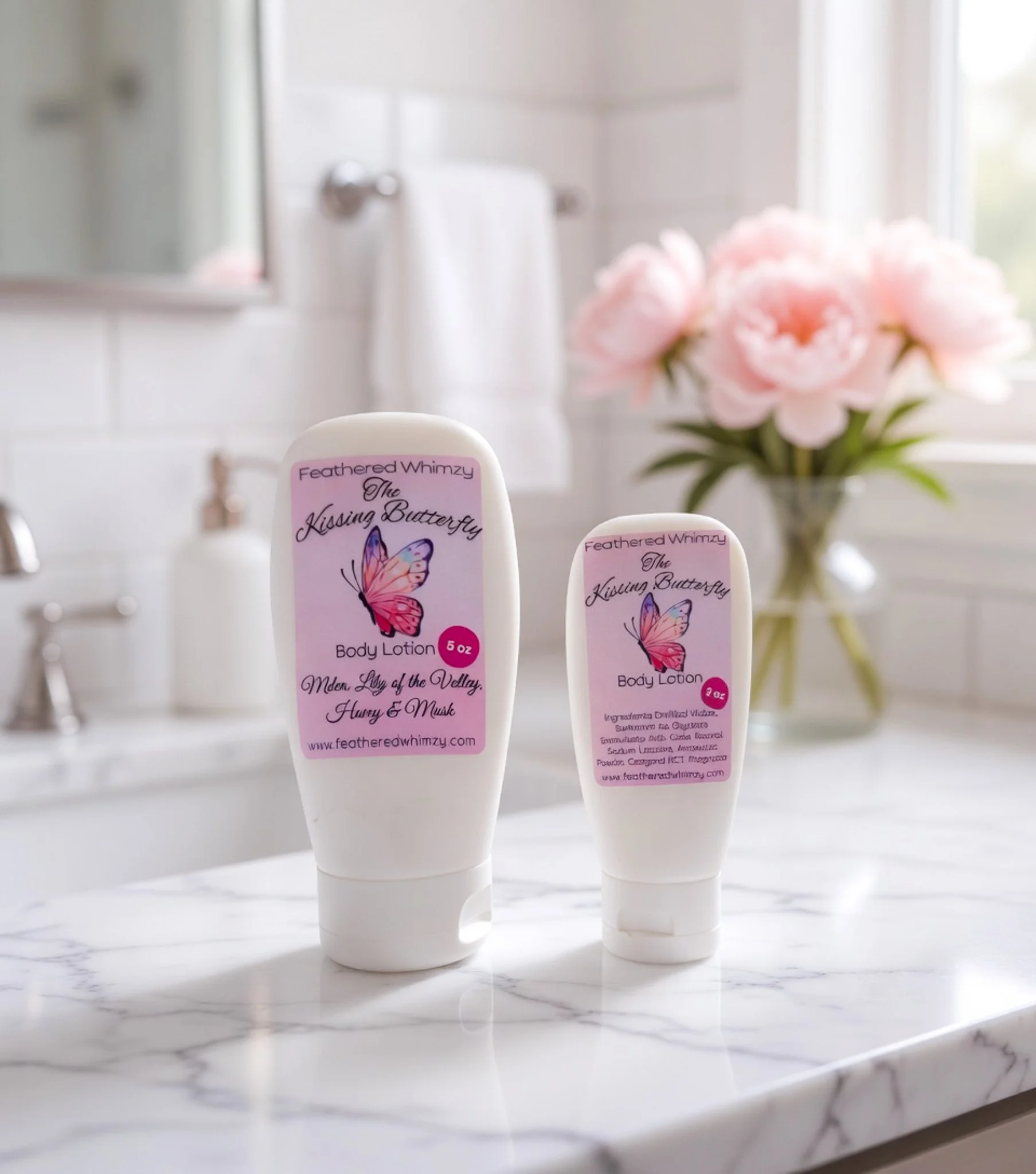 The Kissing Butterfly - Melon, Lily of the Valley, Honey & Musk Body Lotion