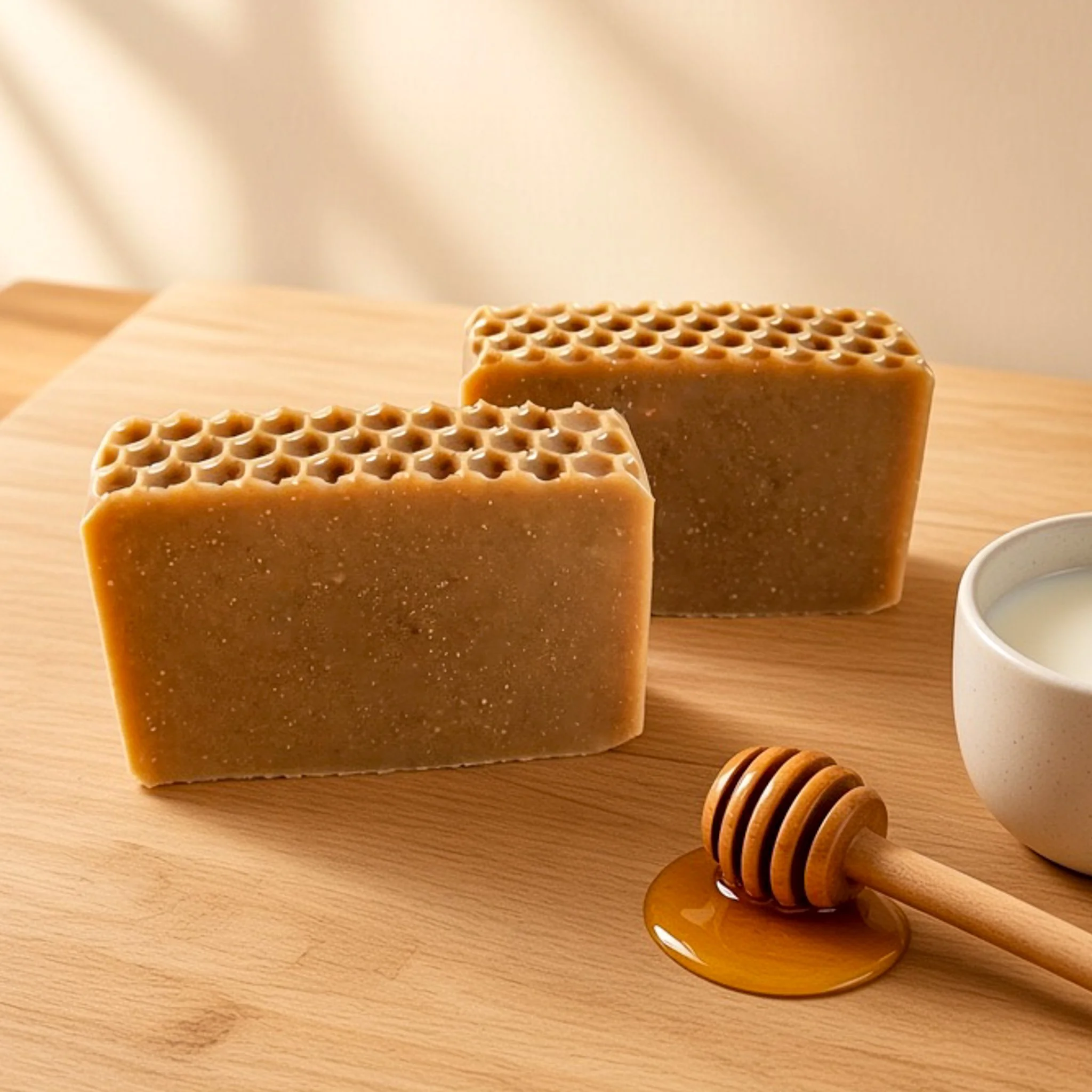 The Honey & Goat Soap Bar | Unscented • No Added Color