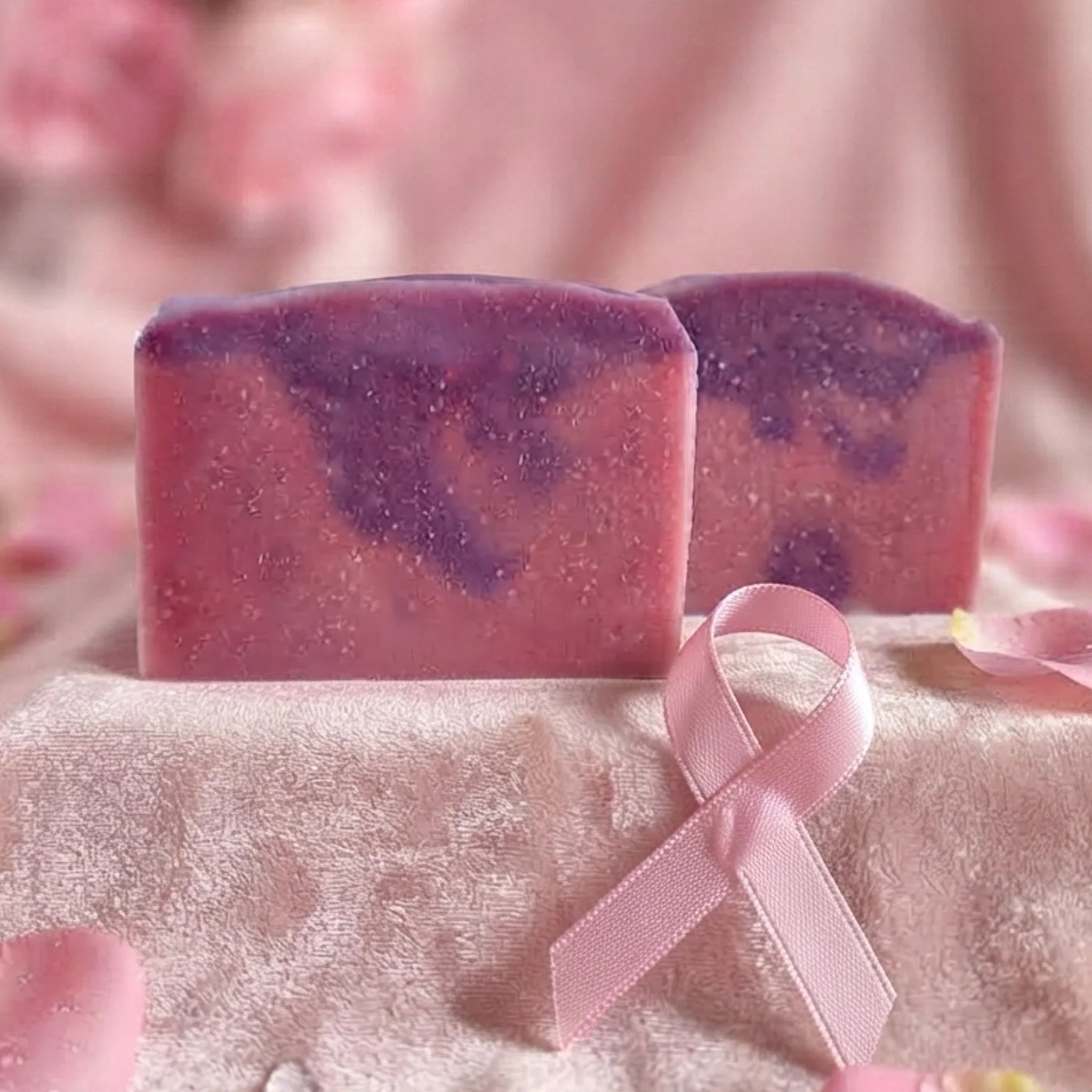 Breast Cancer Awareness Donation ~ Love Spell Tallow Soap Bar