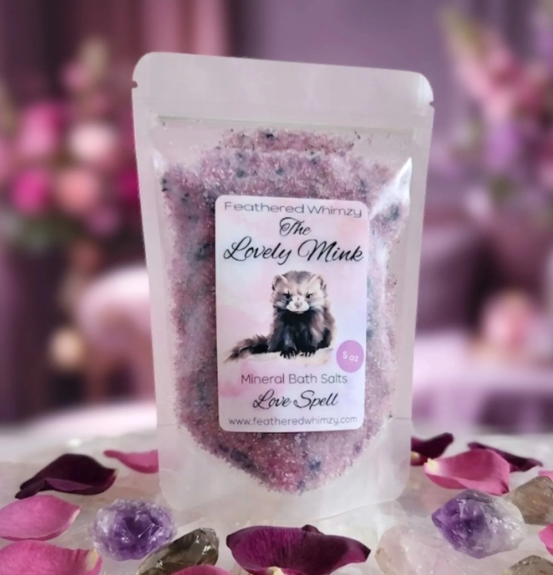 The Lovely Mink - Love Spell Mineral Bath Salts