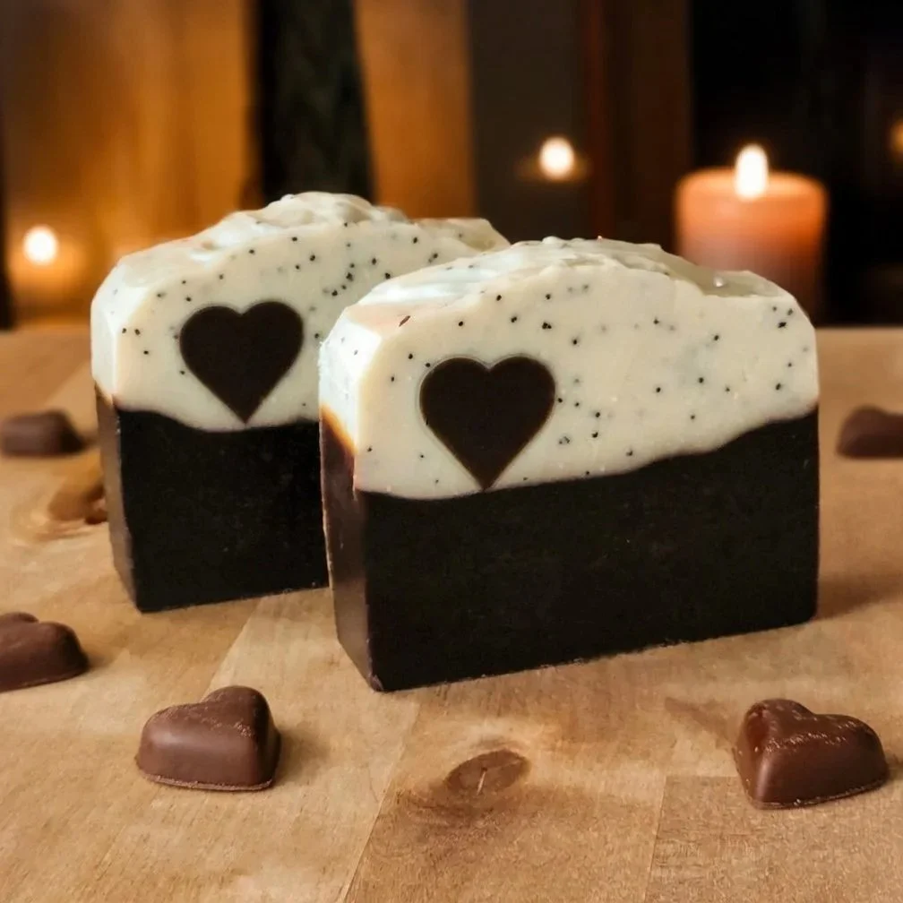 Sweetheart Tallow Scrub Soap Bar - Limited Valentine's Edition 🤎💕