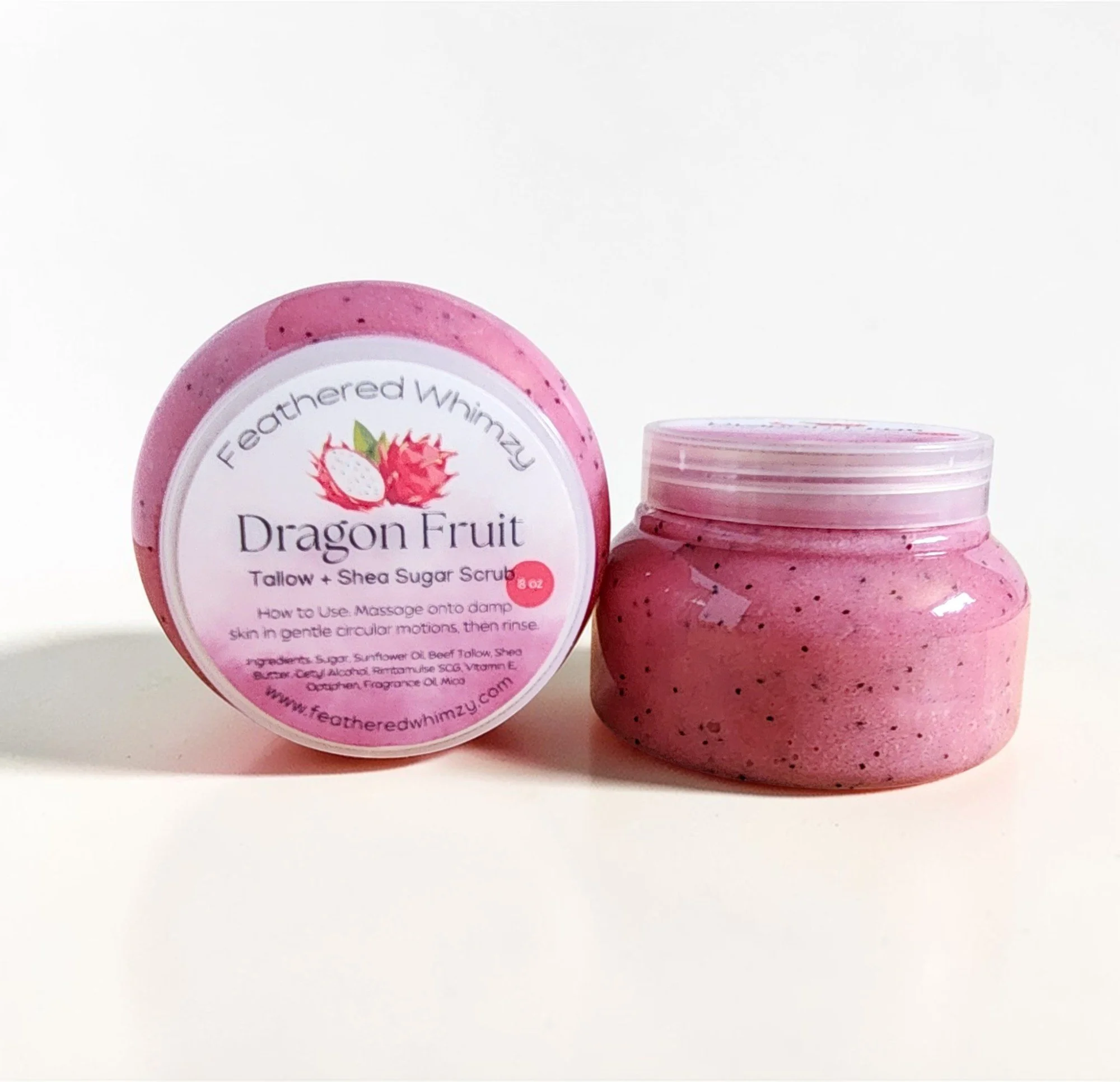 Dragon Fruit ~ Tallow + Shea Sugar Scrub