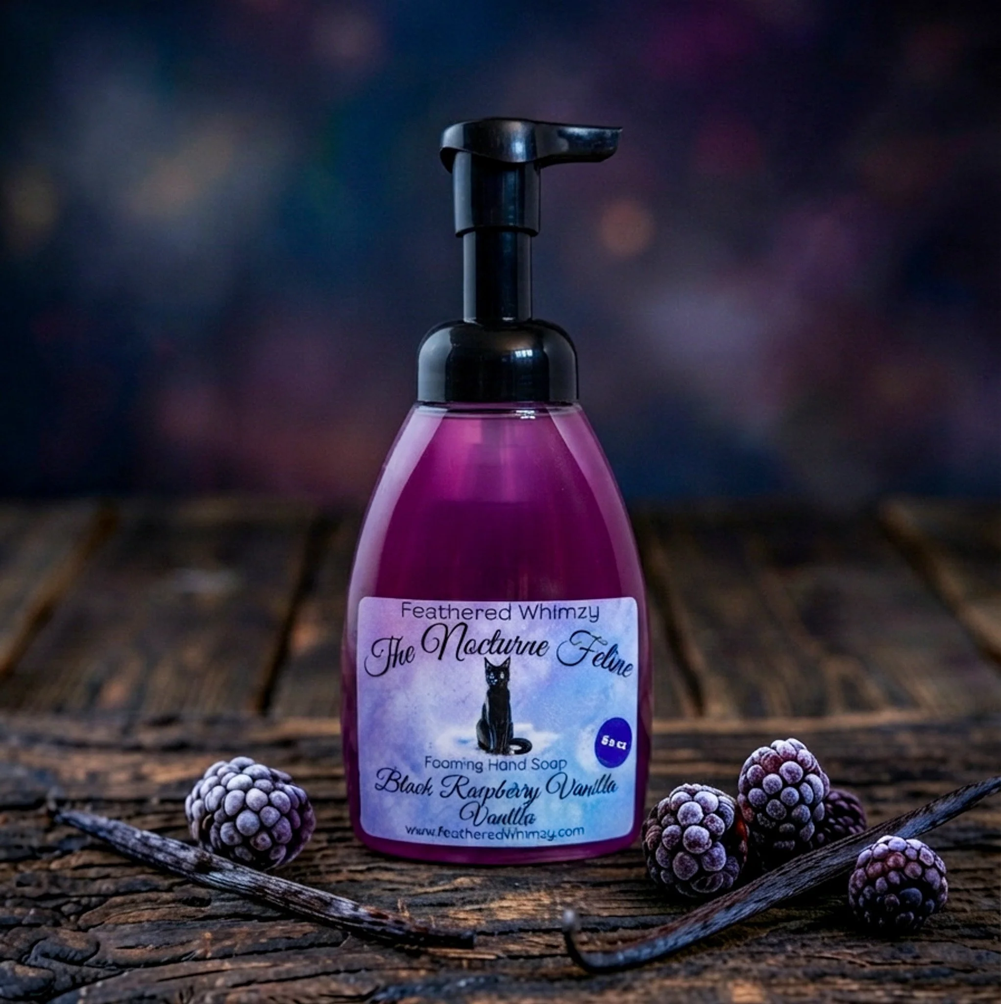 The Nocturne Feline - Black Raspberry Vanilla Foaming Hand Soap