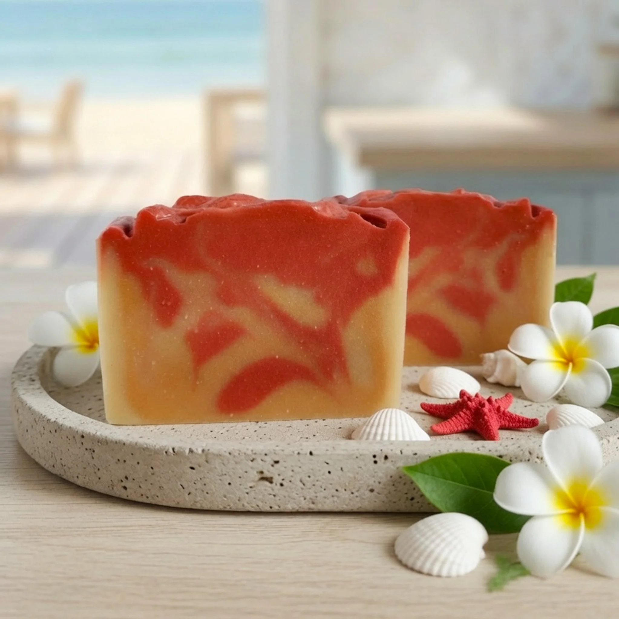 The Snappy Crab ~ Greens, Citrus, Jasmine & Sweet Berry Soap Bar