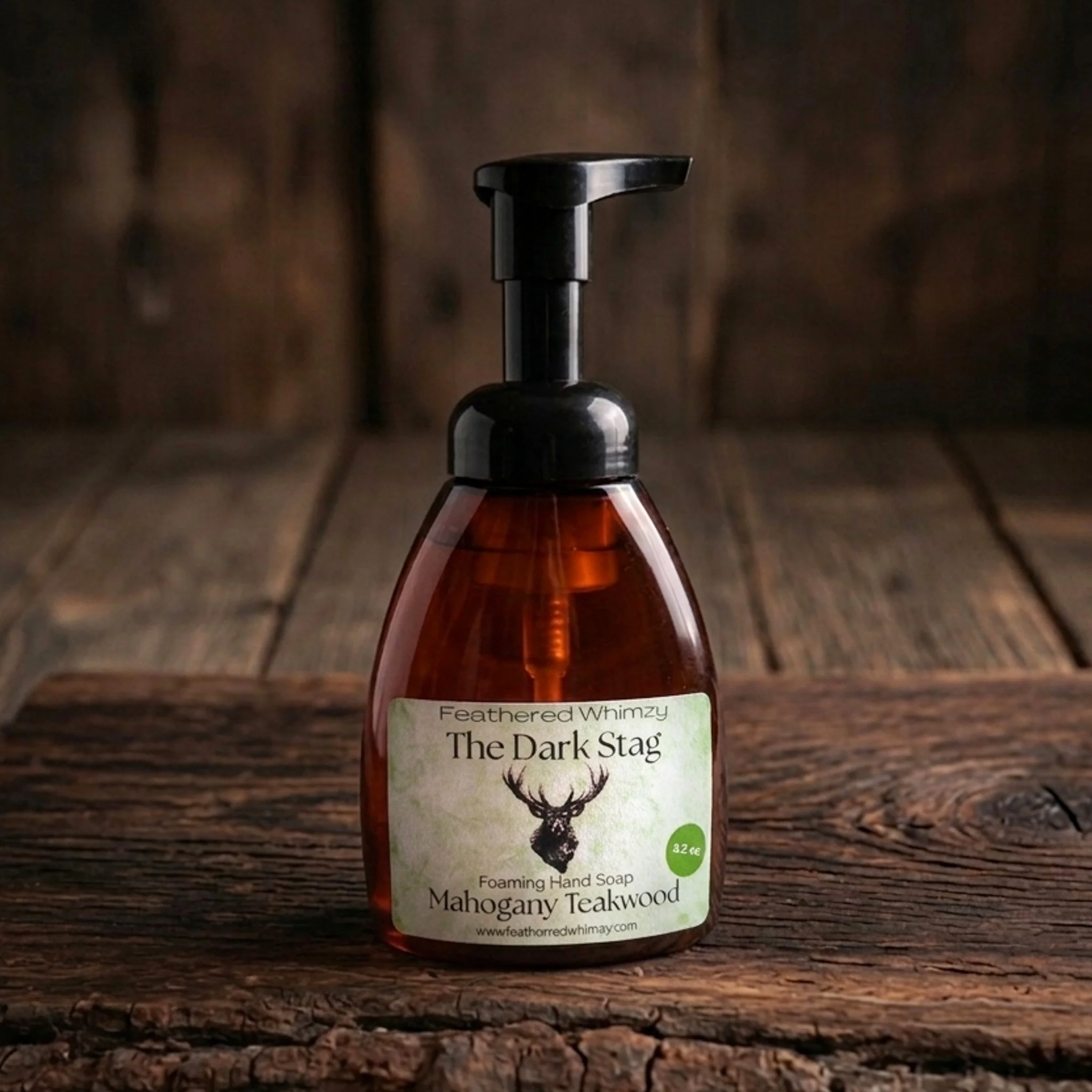The Dark Stag Teakwood Mahogany Foaming Hand Soap